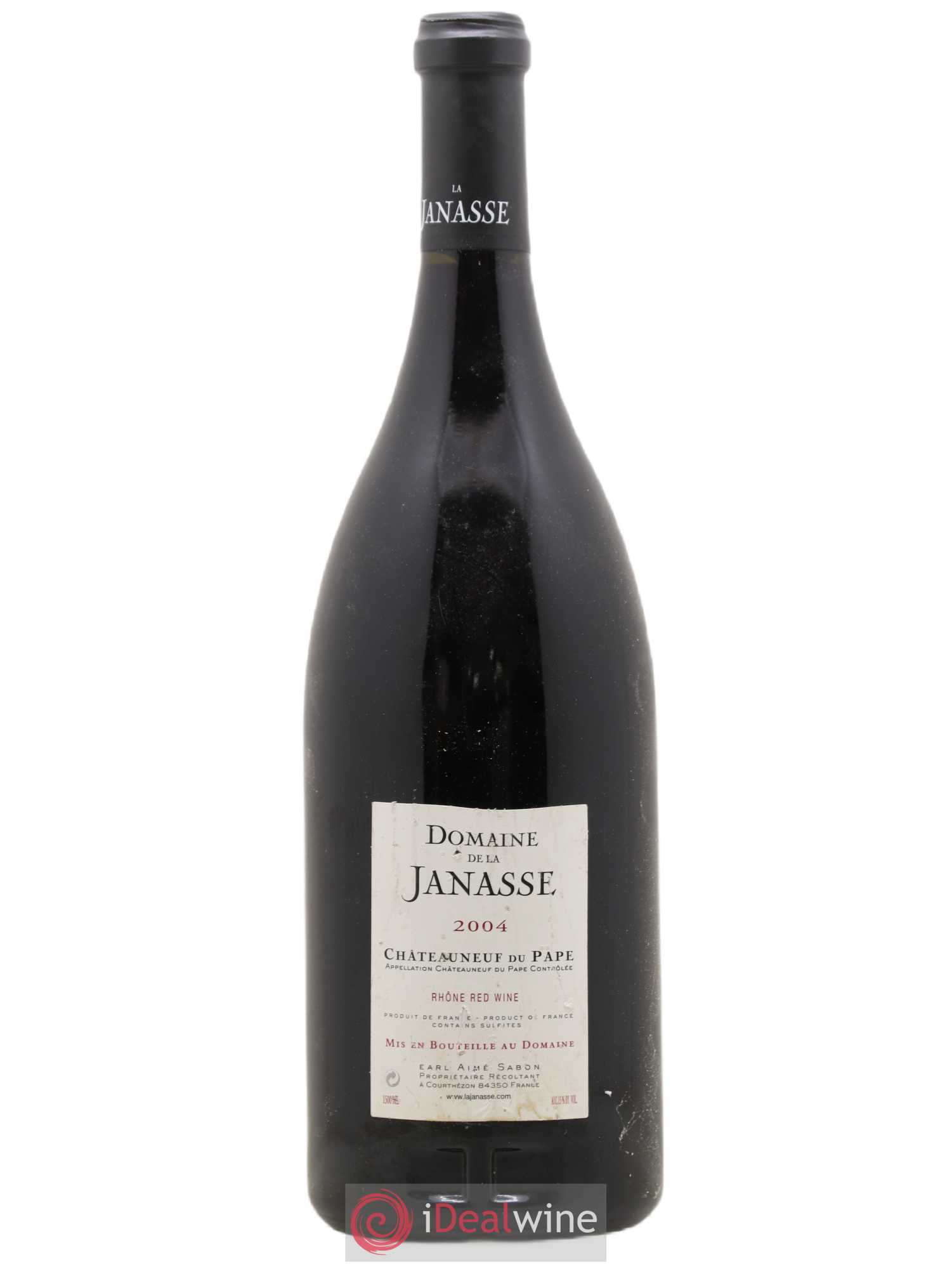 Châteauneuf-du-Pape Cuvée Vieilles Vignes La Janasse (Domaine de) 2004 - Lot de 1 magnum - 1