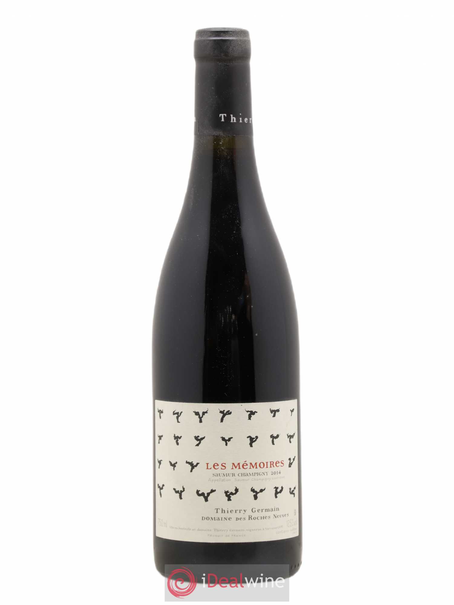 Saumur-Champigny Les Mémoires Domaine des Roches Neuves - Thierry Germain 2014 - Lot de 1 bouteille - 0