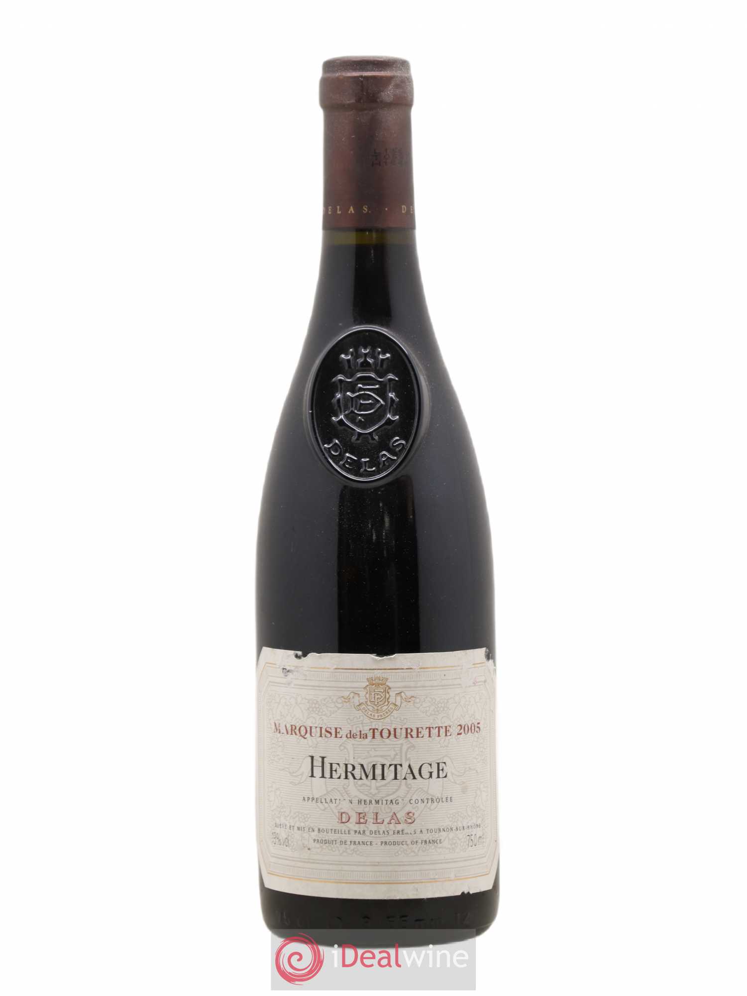 Hermitage Marquise de la Tourette Delas Frères 2005 - Lot de 1 bouteille - 0