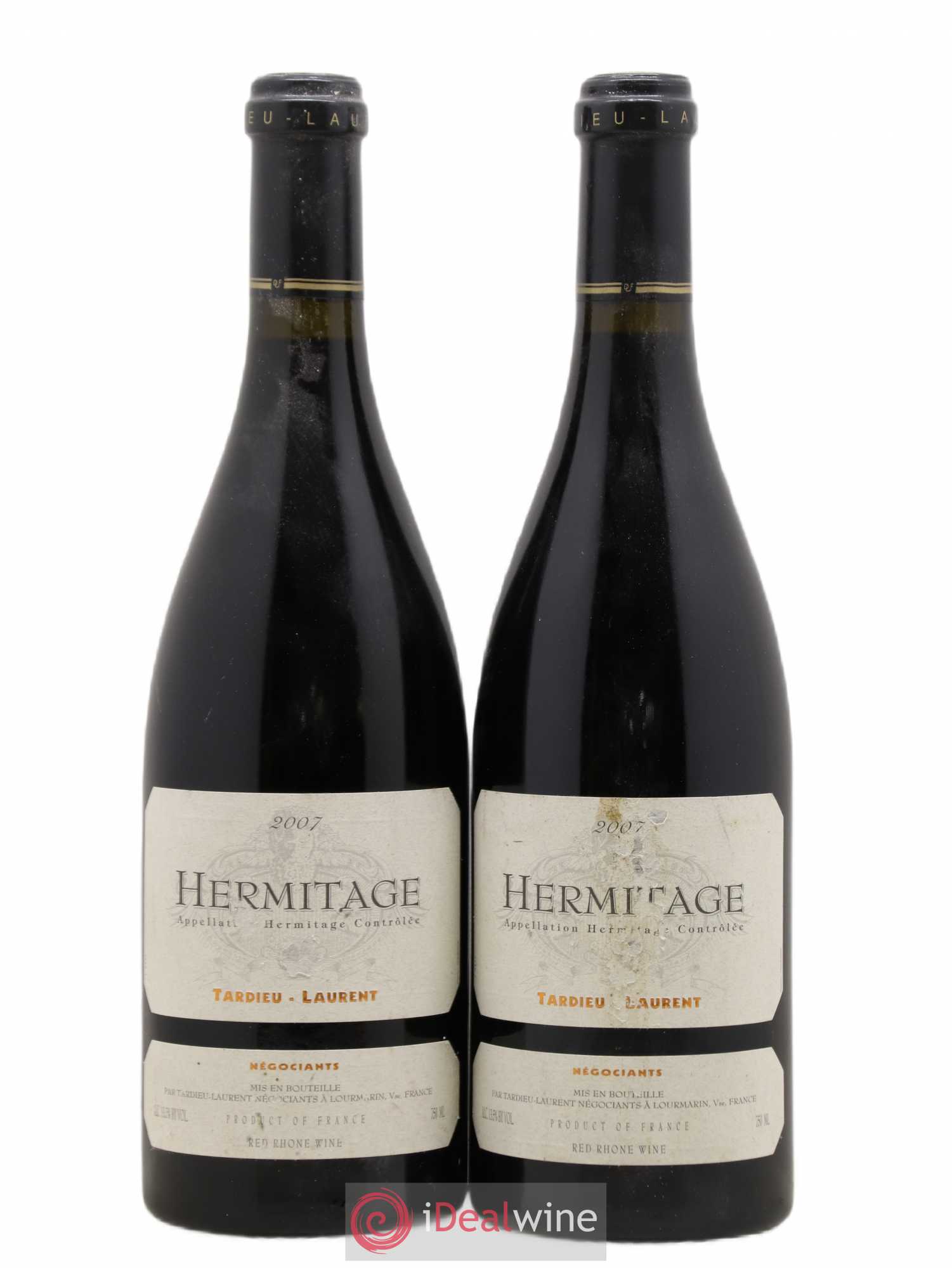 Hermitage Maison Tardieu-Laurent 2007 - Lot de 2 bouteilles - 0