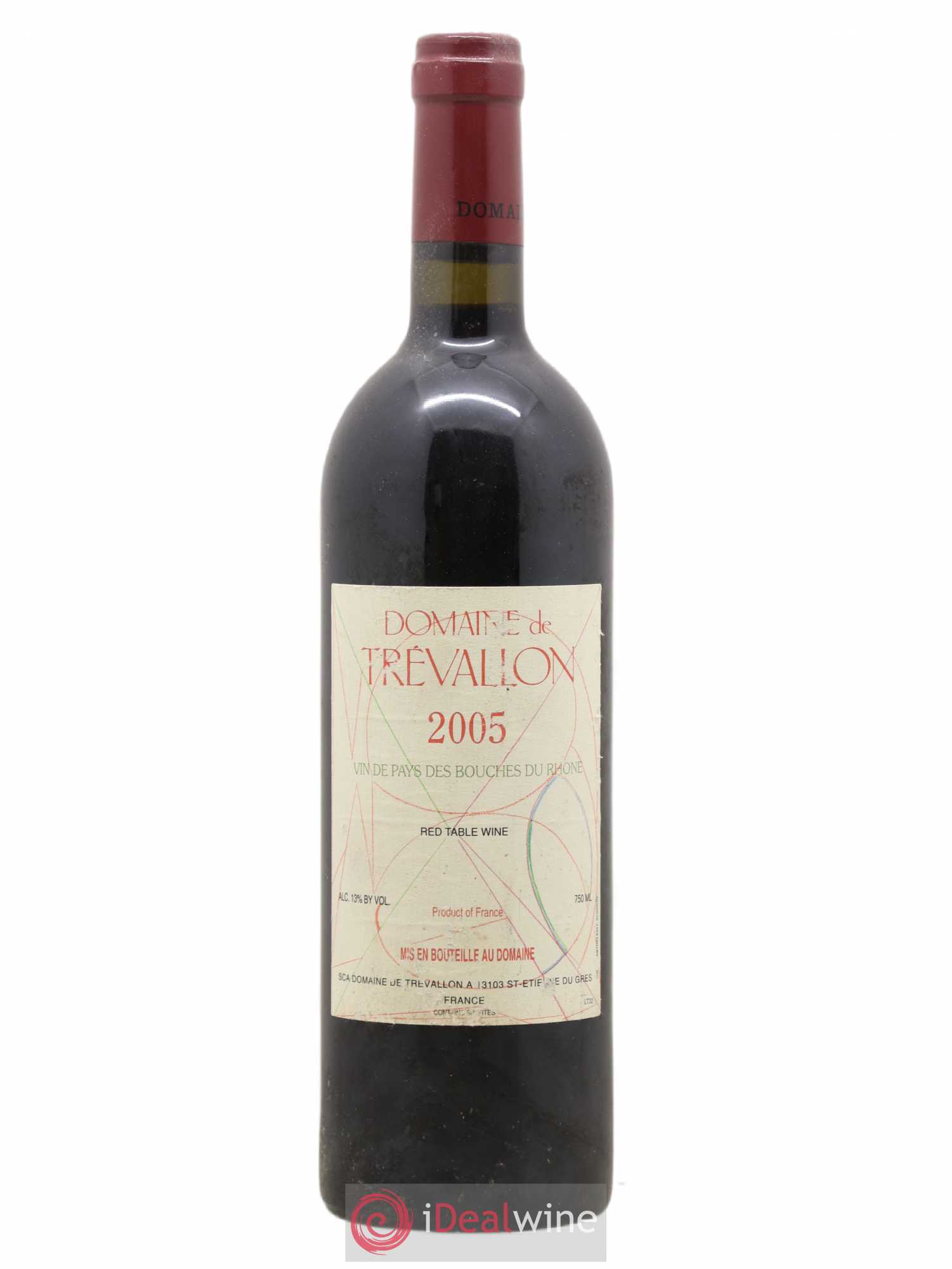 VDP Bouches du Rhône Trévallon (Domaine de) Eloi Dürrbach 2005 - Lot de 1 bouteille - 0