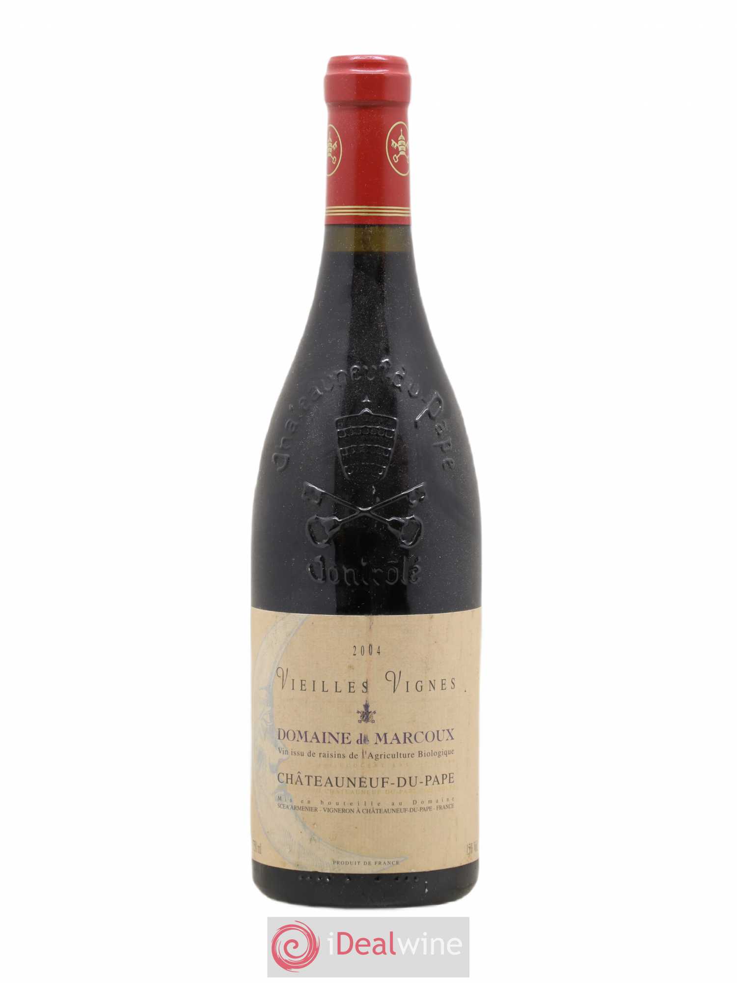 Châteauneuf-du-Pape Vieilles Vignes Marcoux (Domaine de) 2004 - Lot de 1 bouteille - 0