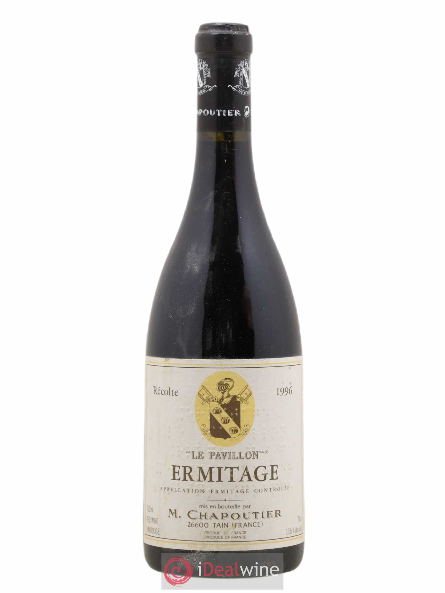 Hermitage Ermitage Le Pavillon Chapoutier 1996 - Lot de 1 bouteille - 0