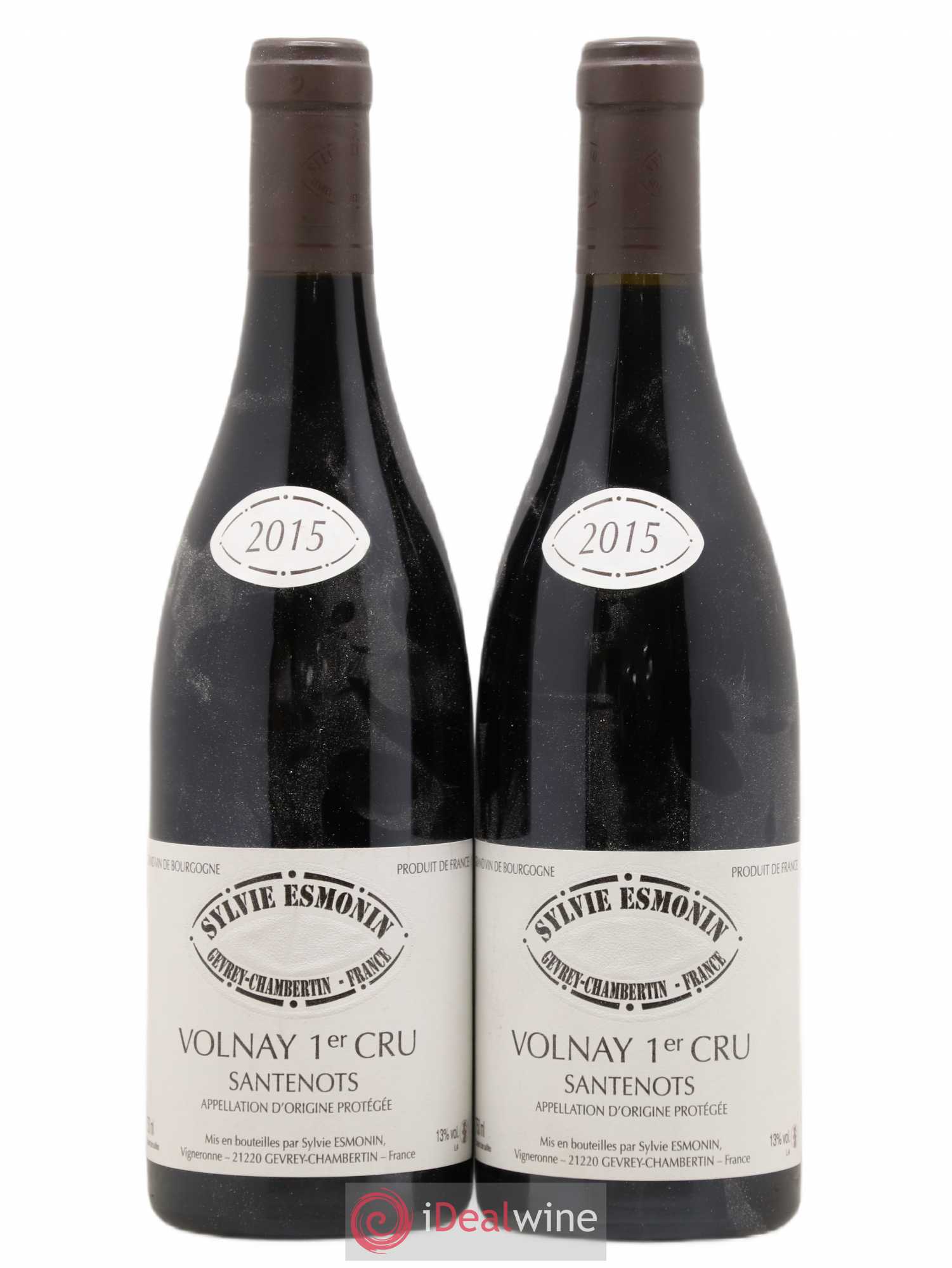 Volnay 1er Cru Santenots Sylvie Esmonin 2015 - Lot de 2 bouteilles - 0