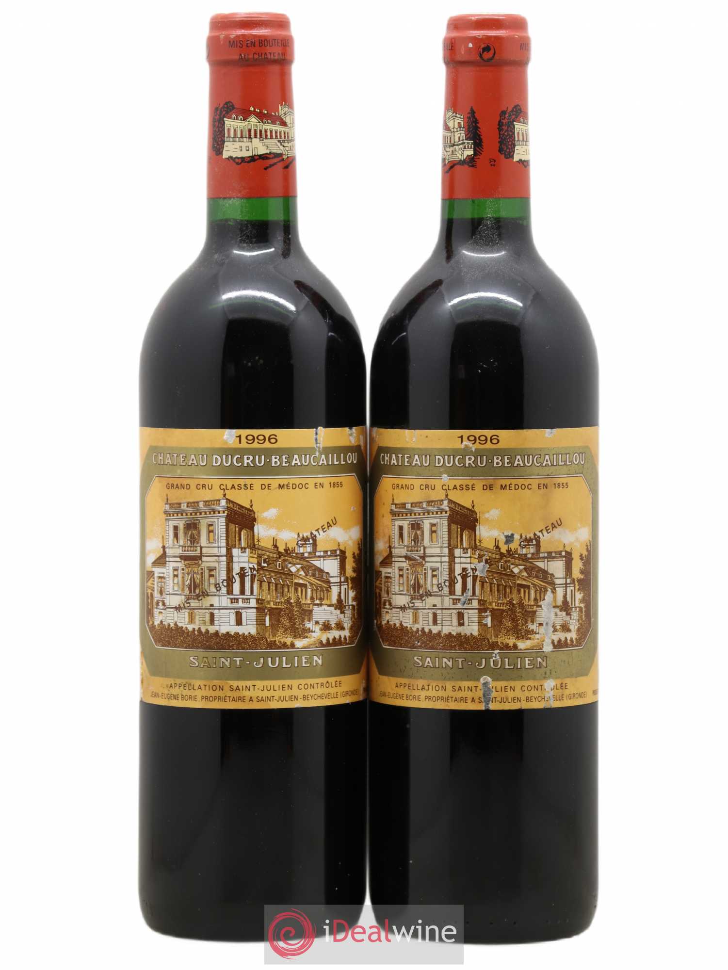 Château Ducru Beaucaillou 2ème Grand Cru Classé 1996 - Lot de 2 bouteilles - 0
