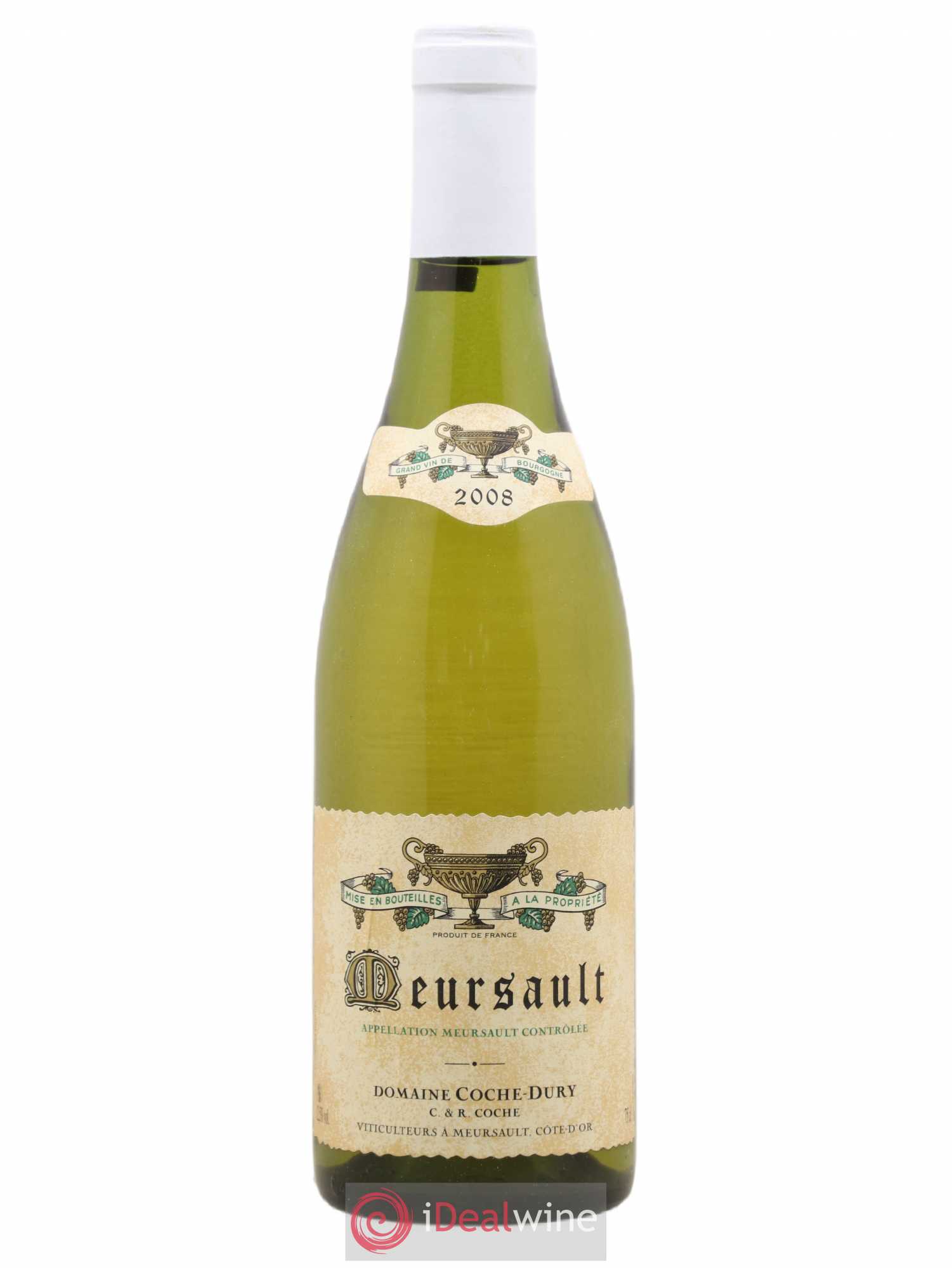 Meursault Coche Dury (Domaine) 2008 - Lot de 1 bouteille - 0