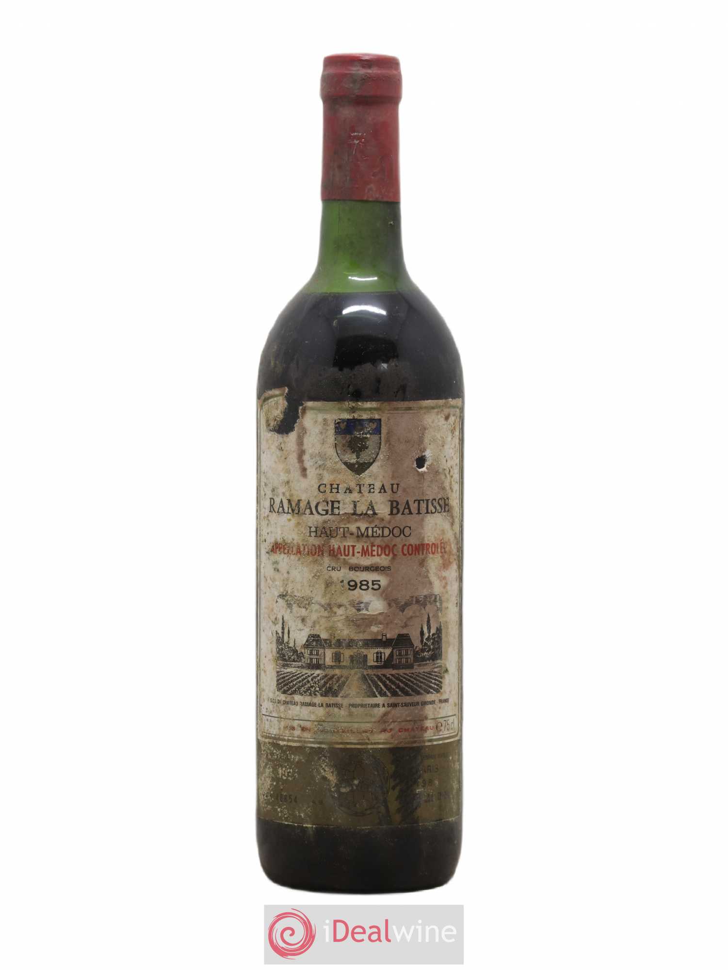 Château Ramage la Bâtisse Cru Bourgeois 1985 - Lot de 1 bouteille - 0