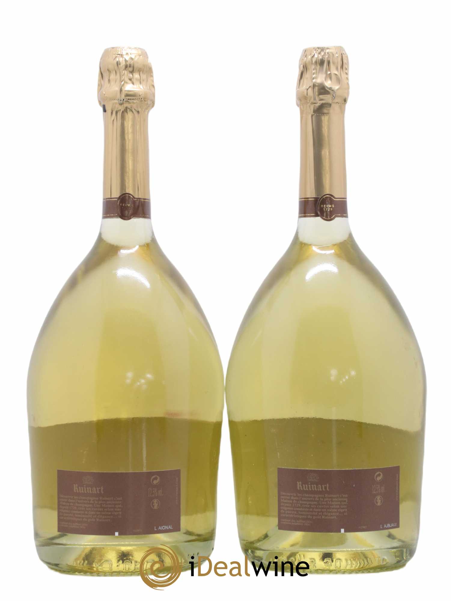 Blanc de Blancs Brut Ruinart - Lot de 2 magnums - 1