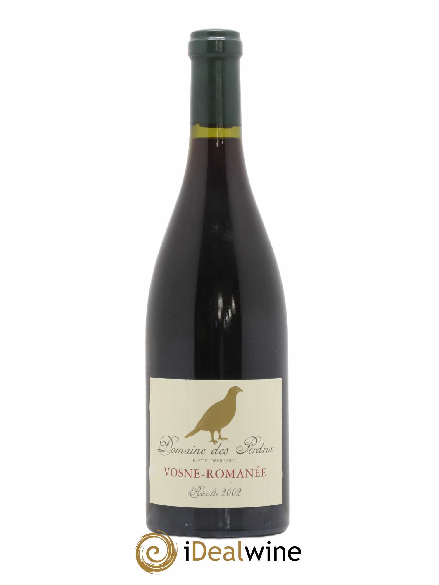 Vosne-Romanée Perdrix (Domaine des) 2002 - Lot de 1 bouteille - 0