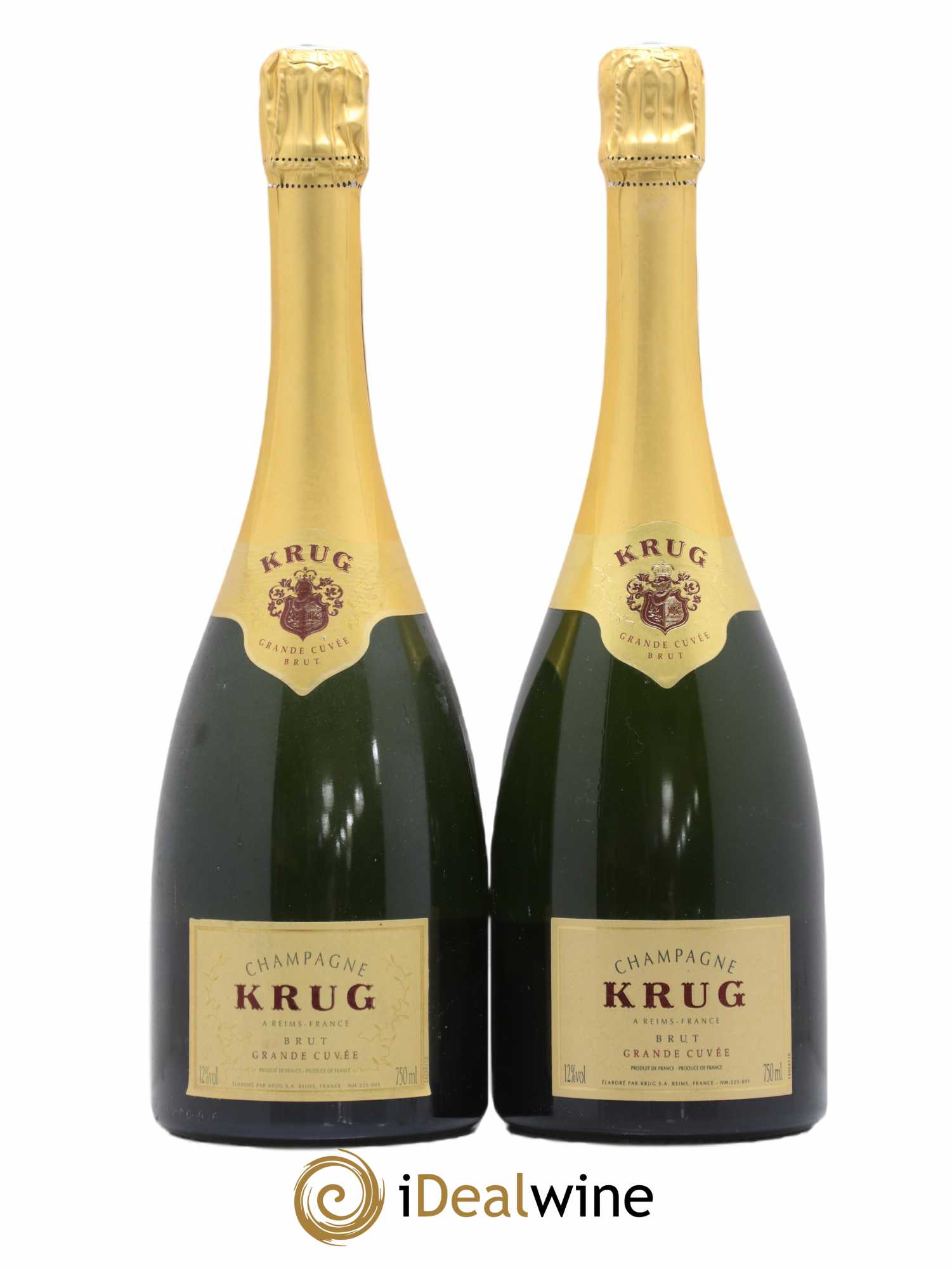 Grande Cuvée Brut Krug - Lot de 2 bouteilles - 0
