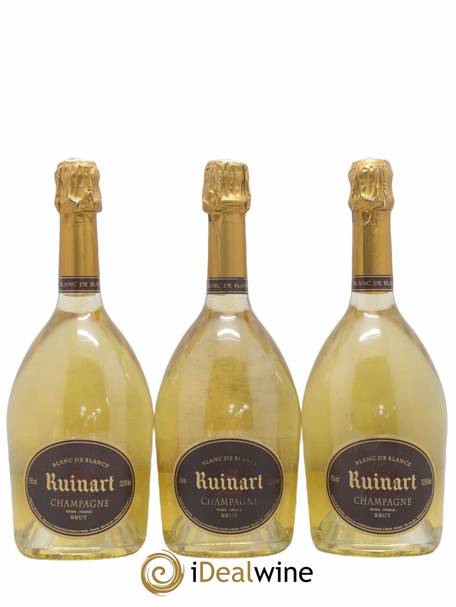 Blanc de Blancs Brut Ruinart - Lot de 3 bouteilles - 0