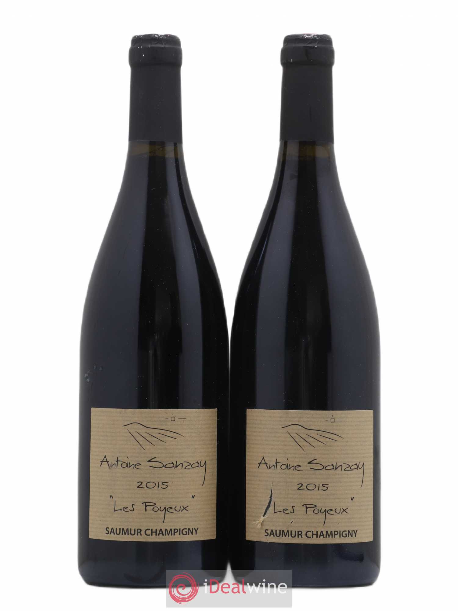 Saumur-Champigny Les Poyeux Antoine Sanzay 2015 - Lot de 2 bouteilles - 0