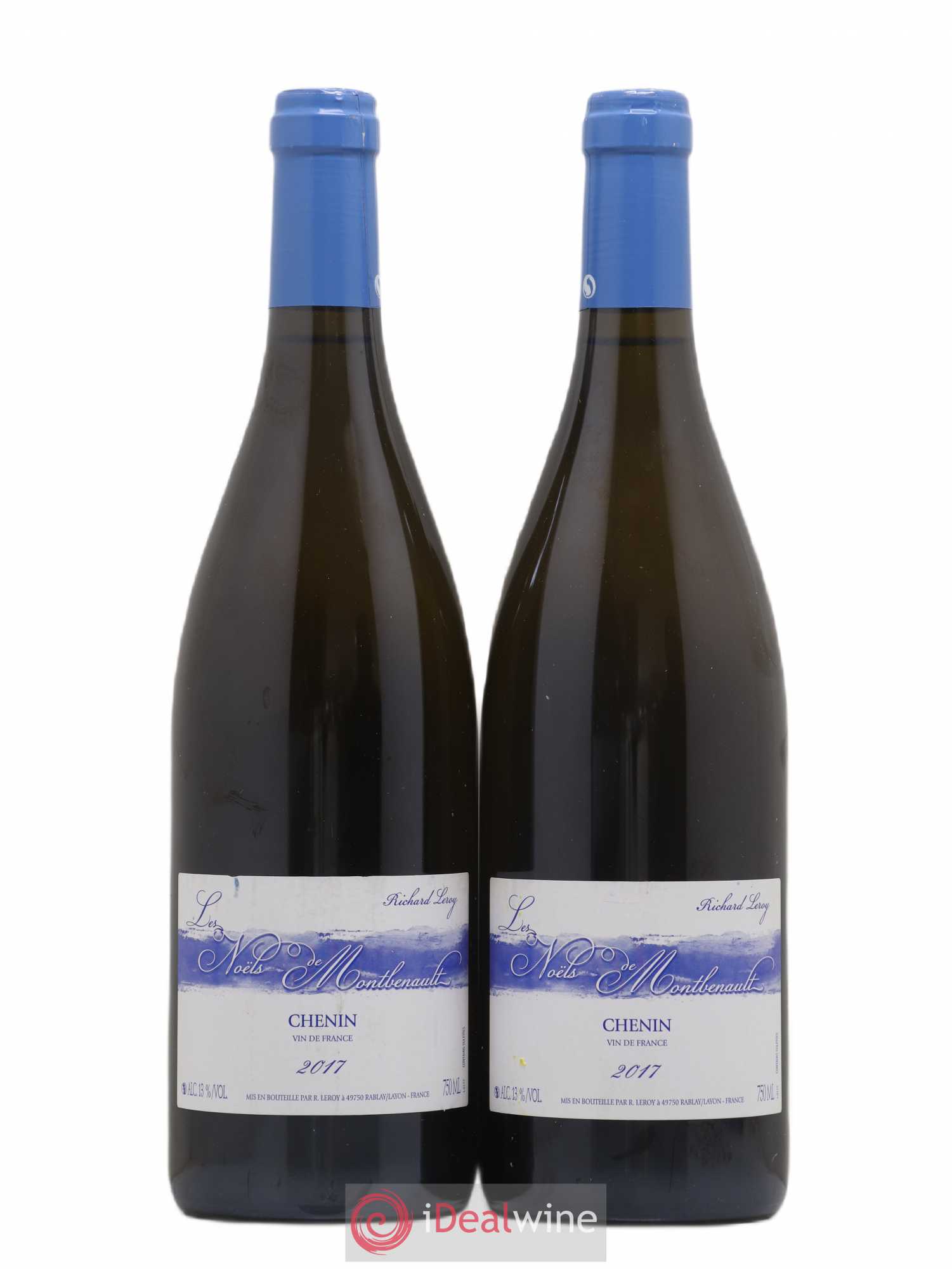 Vin de France Les Noëls de Montbenault Richard Leroy 2017 - Lot de 2 bouteilles - 0