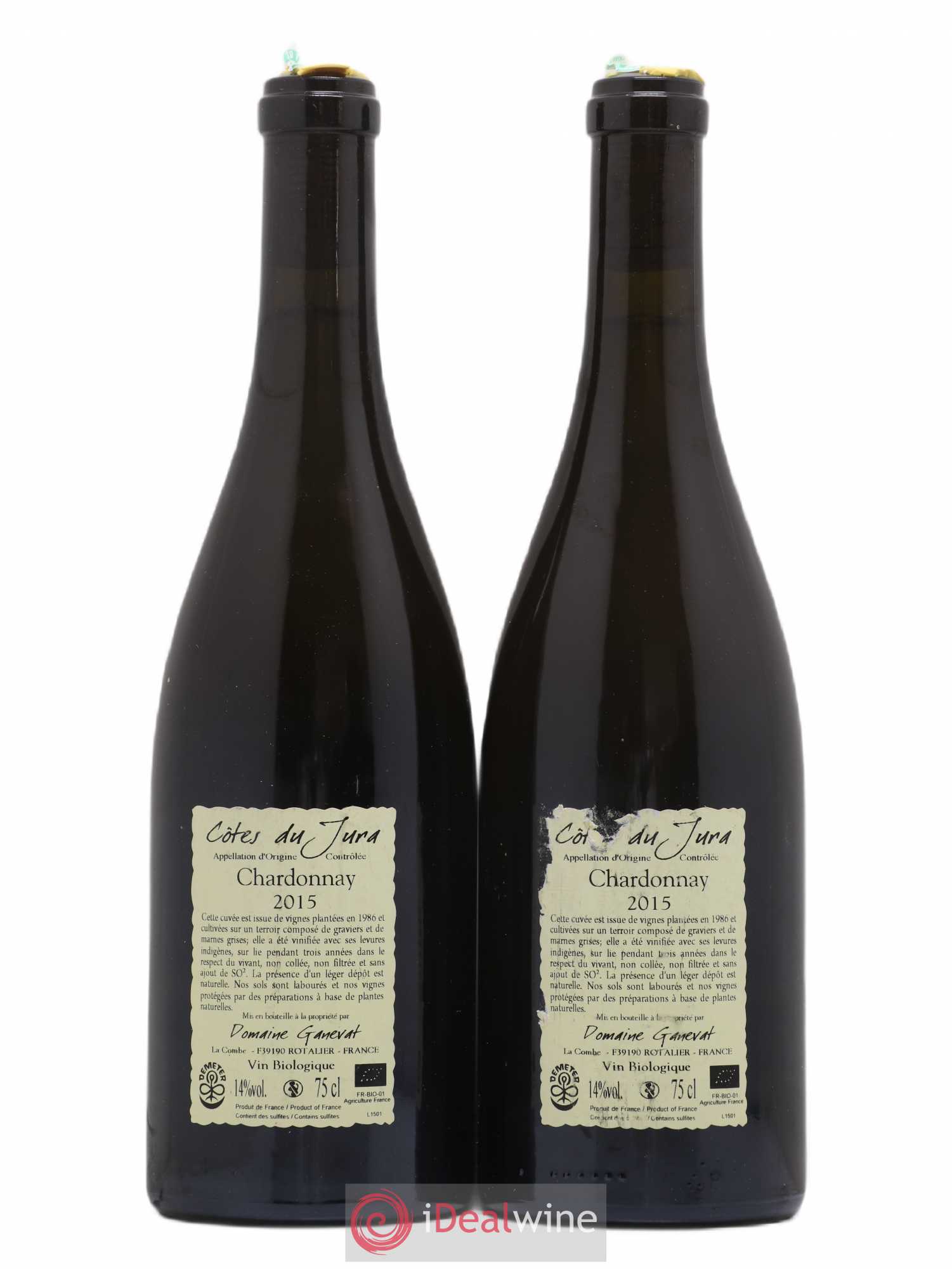 Côtes du Jura Cuvée Florine Jean-François Ganevat (Domaine) 2015 - Lot de 2 bouteilles - 1