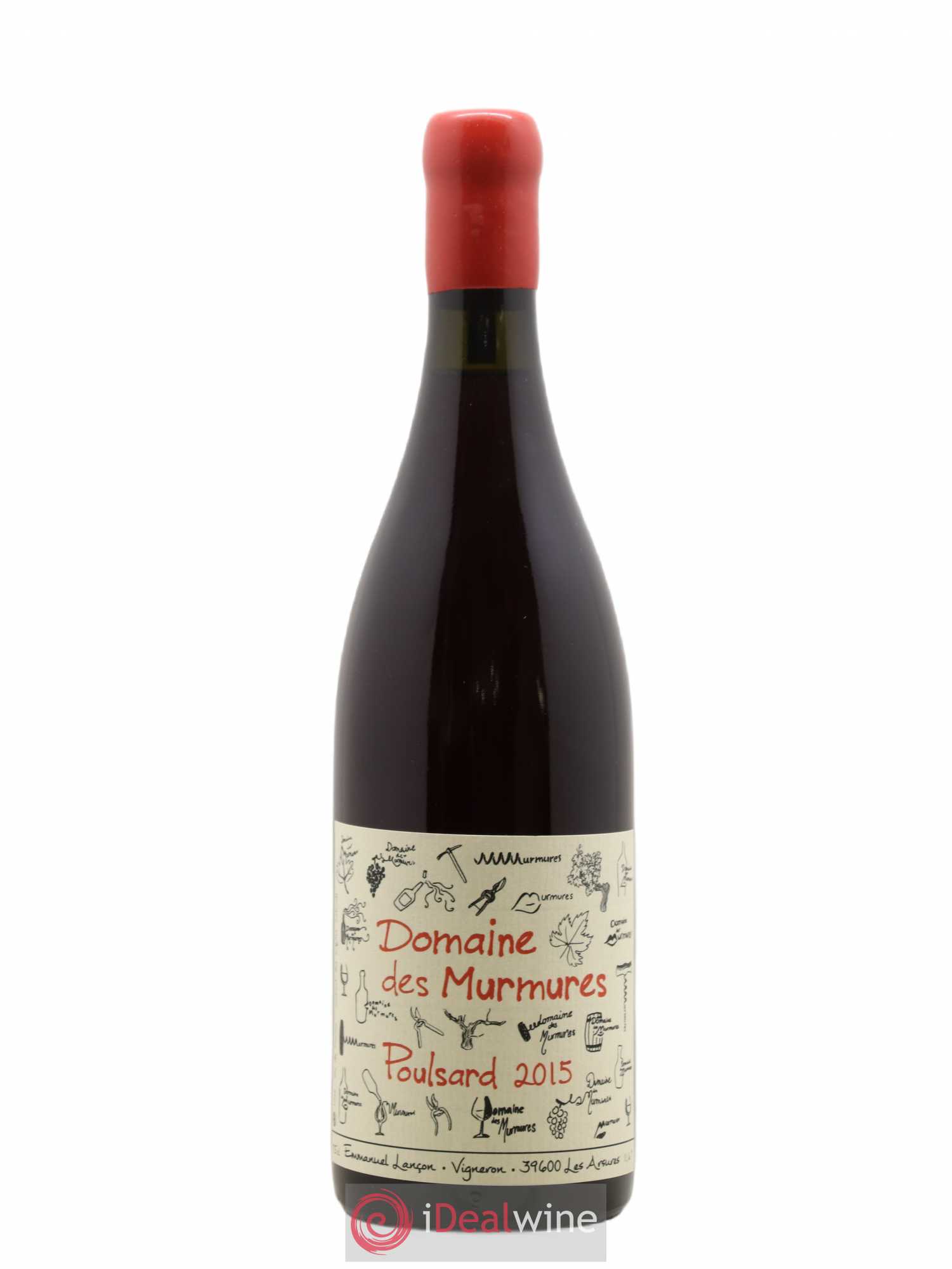 Vin de France Poulsard Murmures (Domaine des) - Emmanuel Lançon 2015 - Lot de 1 bouteille - 0