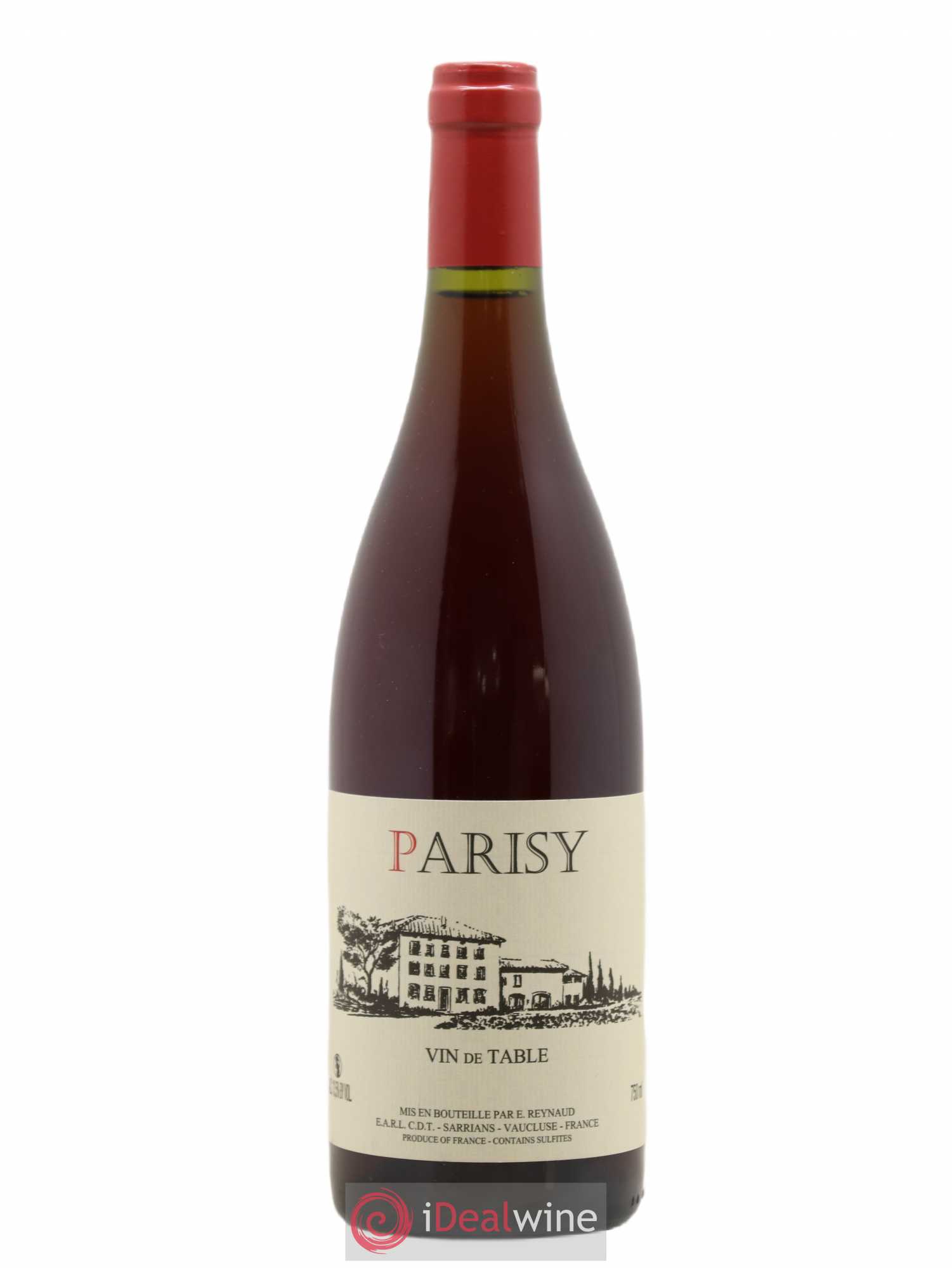 Vin de Table Parisy Emmanuel Reynaud - Lot de 1 bouteille - 0