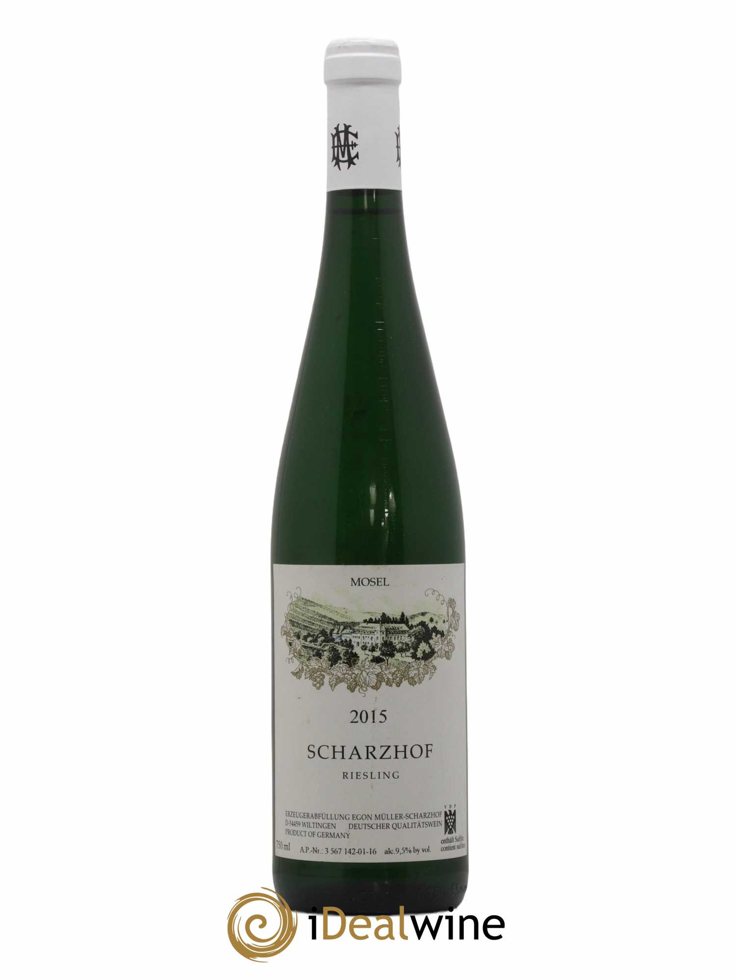 Riesling Scharzhof Egon Muller 2015 - Lot de 1 bouteille - 0