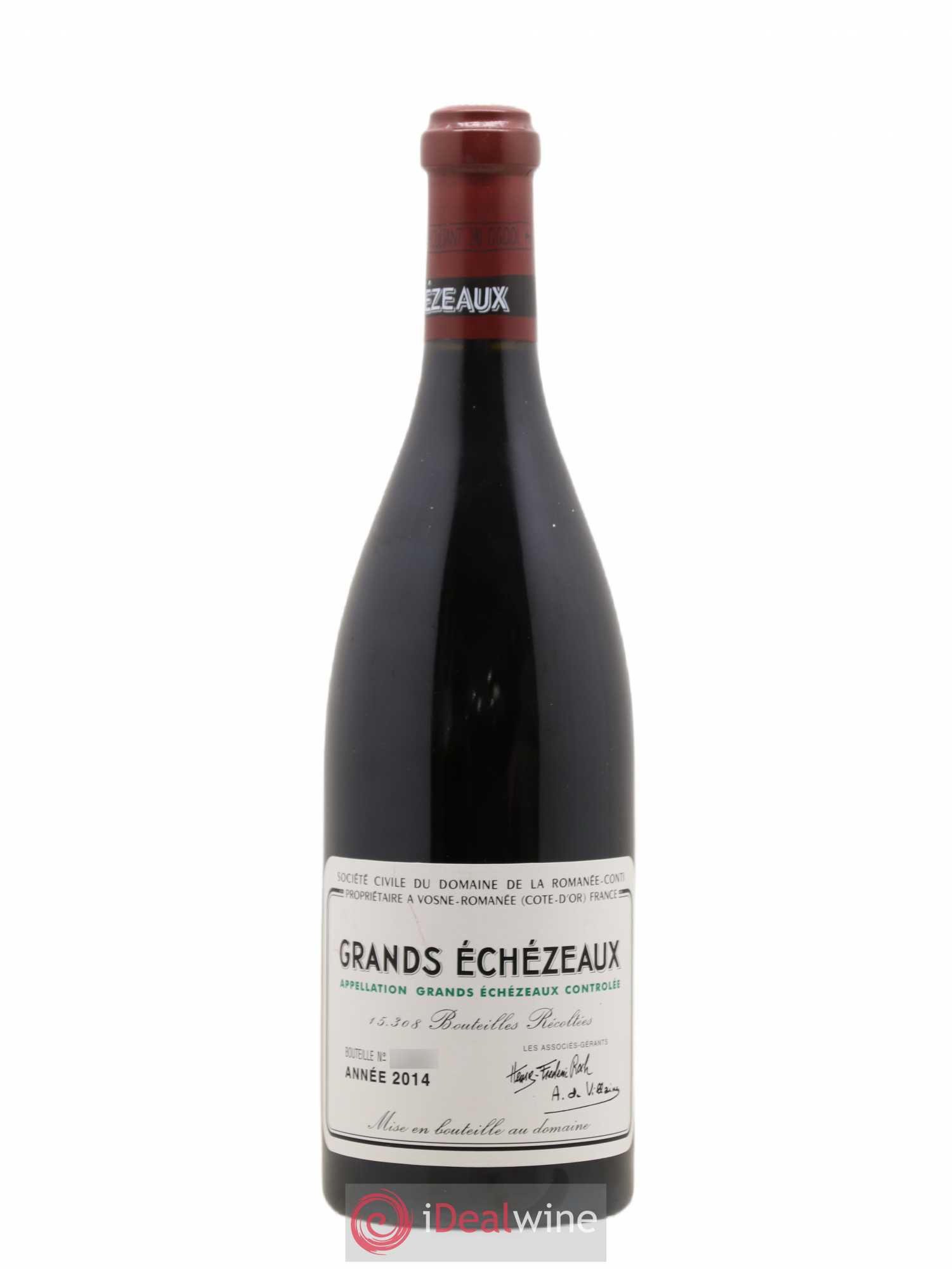 Grands-Echezeaux Grand Cru Domaine de la Romanée-Conti 2014 - Lot de 1 bouteille - 0