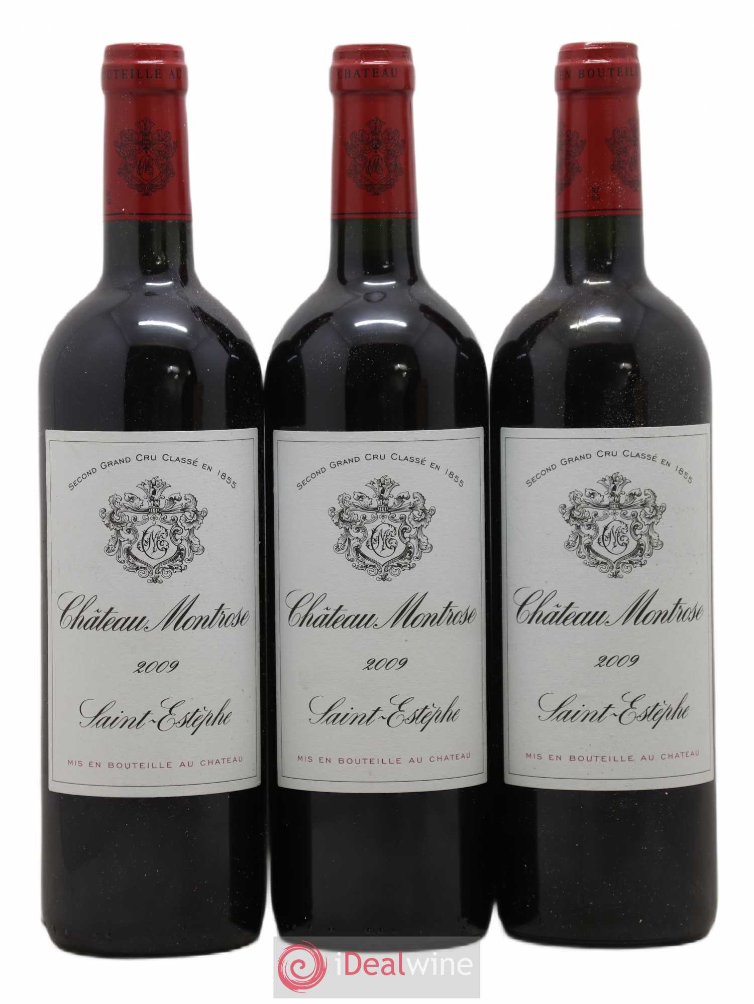 Château Montrose 2ème Grand Cru Classé 2009 - Lot de 3 bouteilles - 0