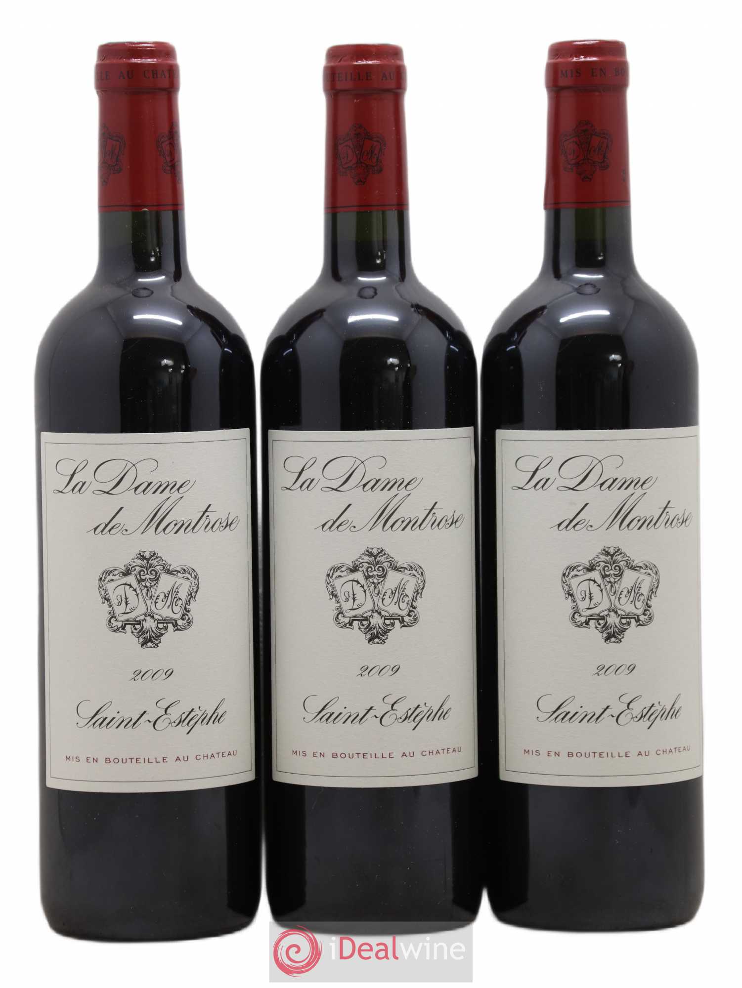 La Dame de Montrose Second Vin 2009 - Lot de 3 bouteilles - 0