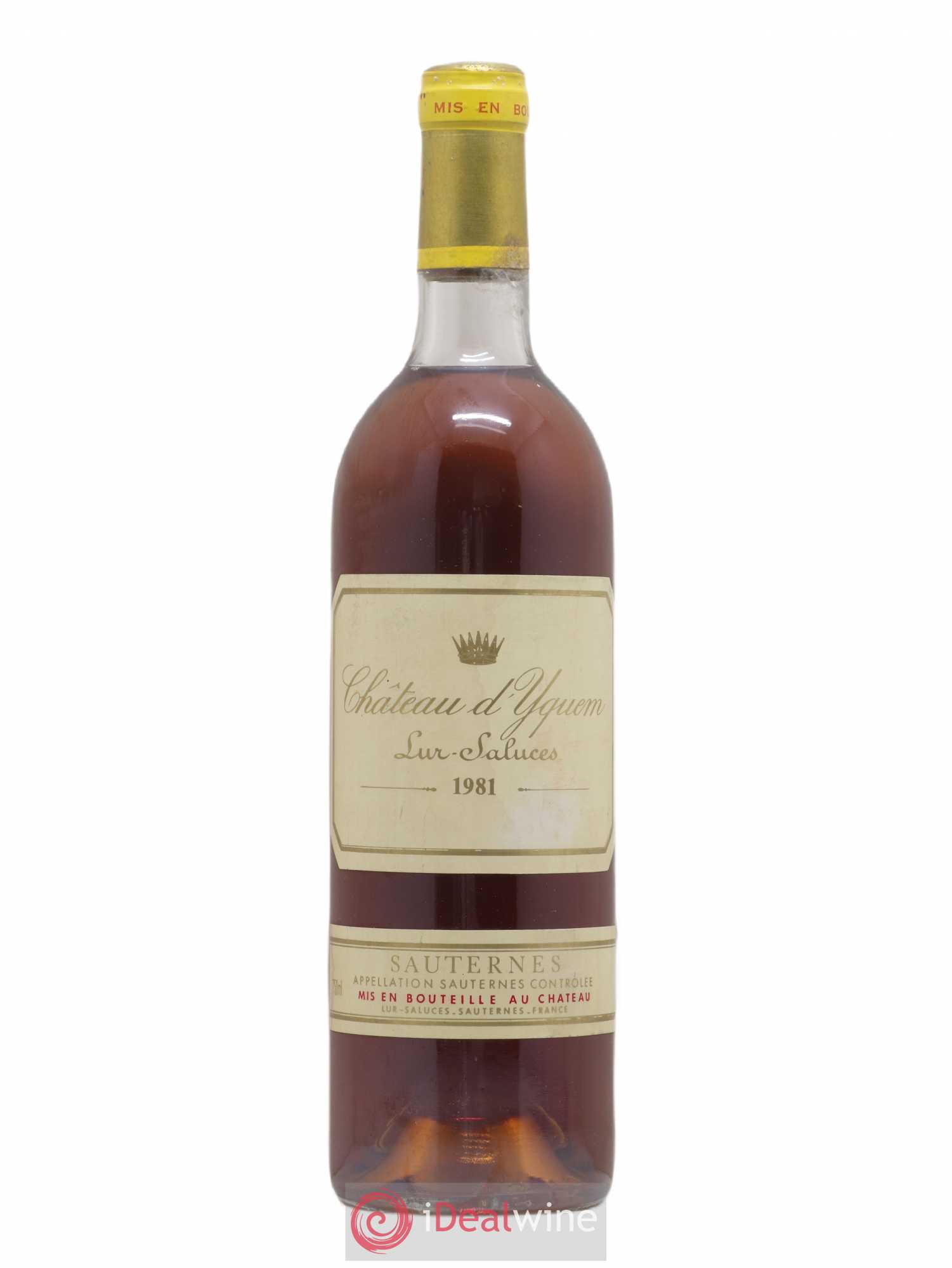 Château d' Yquem 1er Cru Classé Supérieur 1981 - Lotto di 1 bottiglia - 0