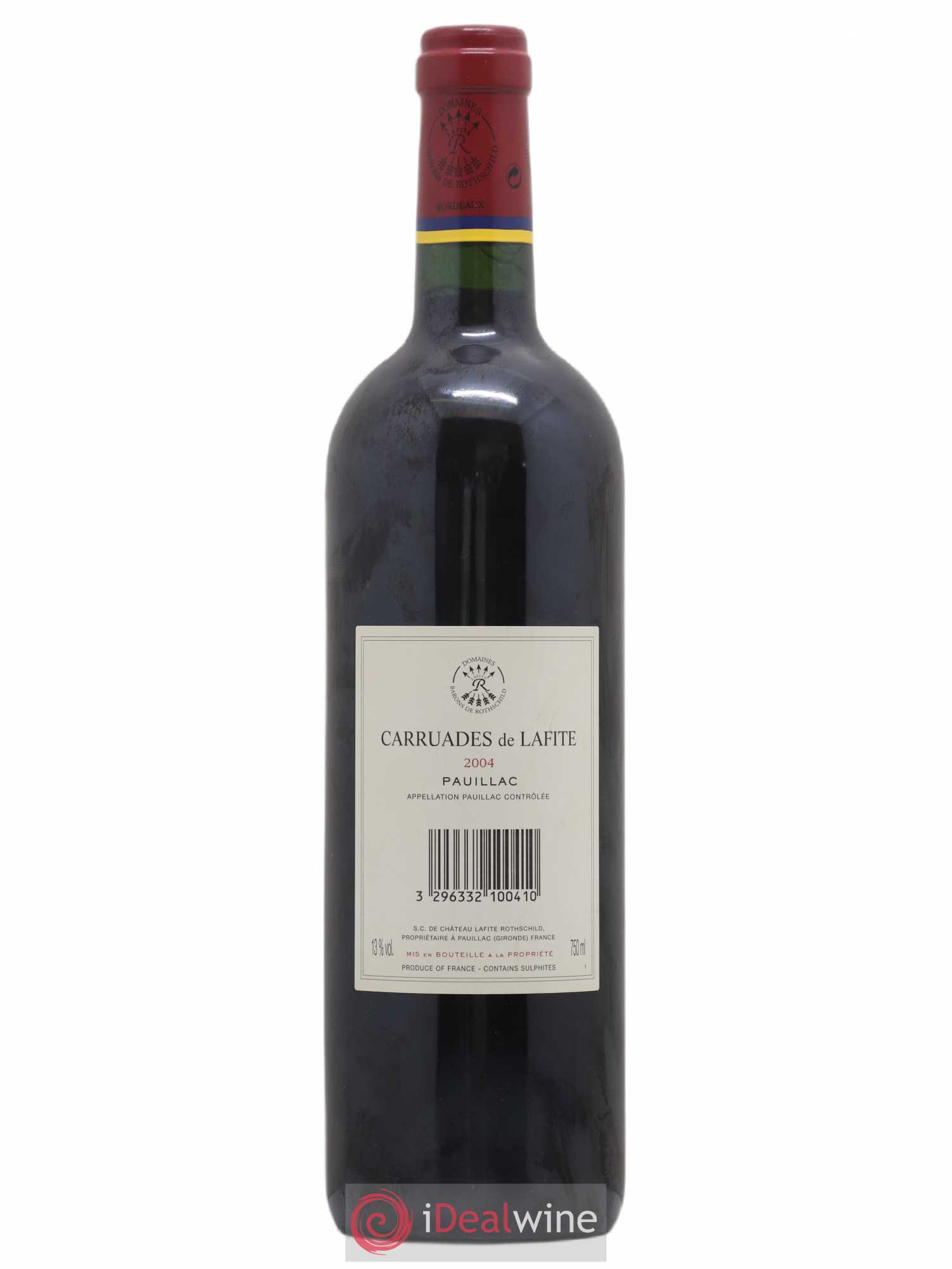 Carruades de Lafite Rothschild Second Vin 2004 - Lot de 1 bouteille - 1