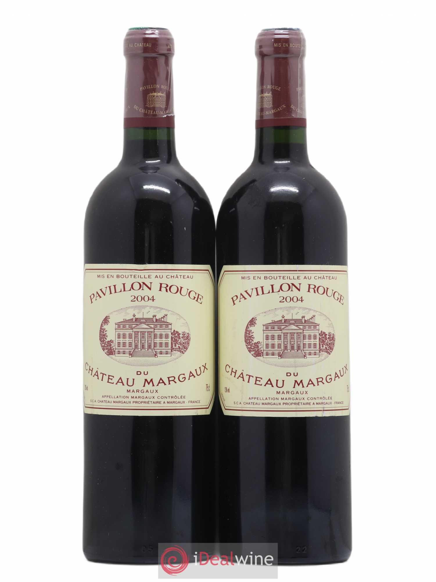 Pavillon Rouge du Château Margaux Second Vin 2004 - Lot de 2 bouteilles - 0