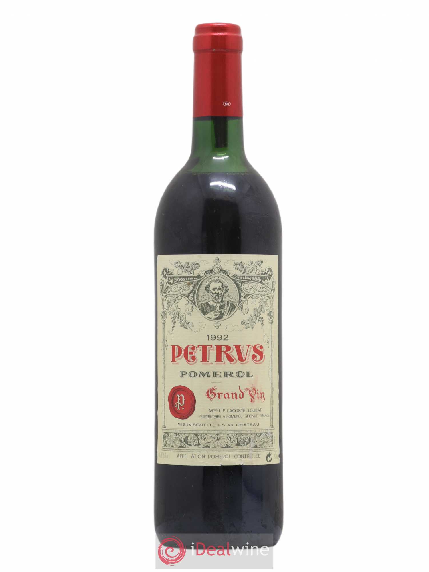 Petrus 1992 - Lot de 1 bouteille - 0