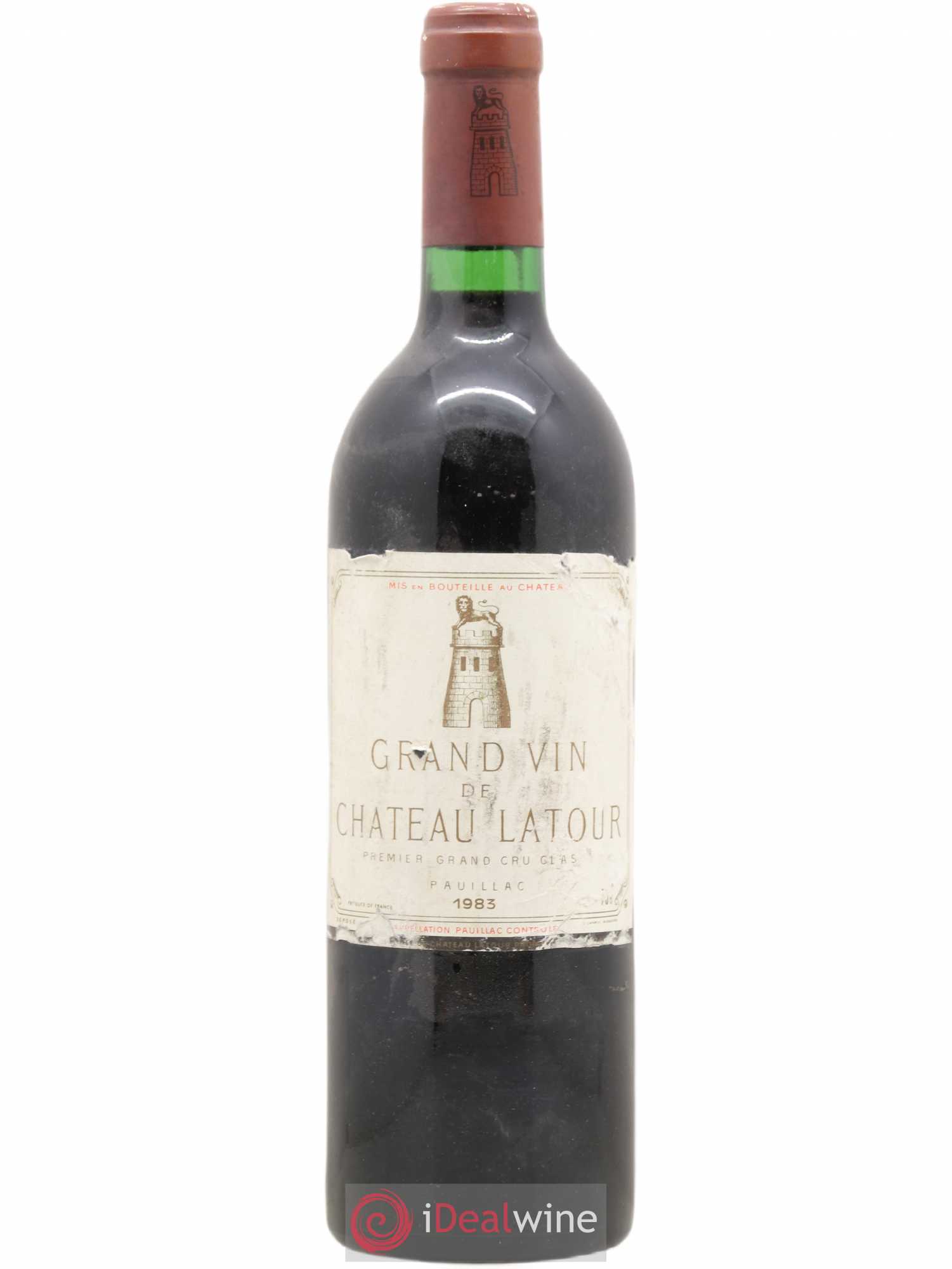 Château Latour 1er Grand Cru Classé 1983 - Lot de 1 bouteille - 0