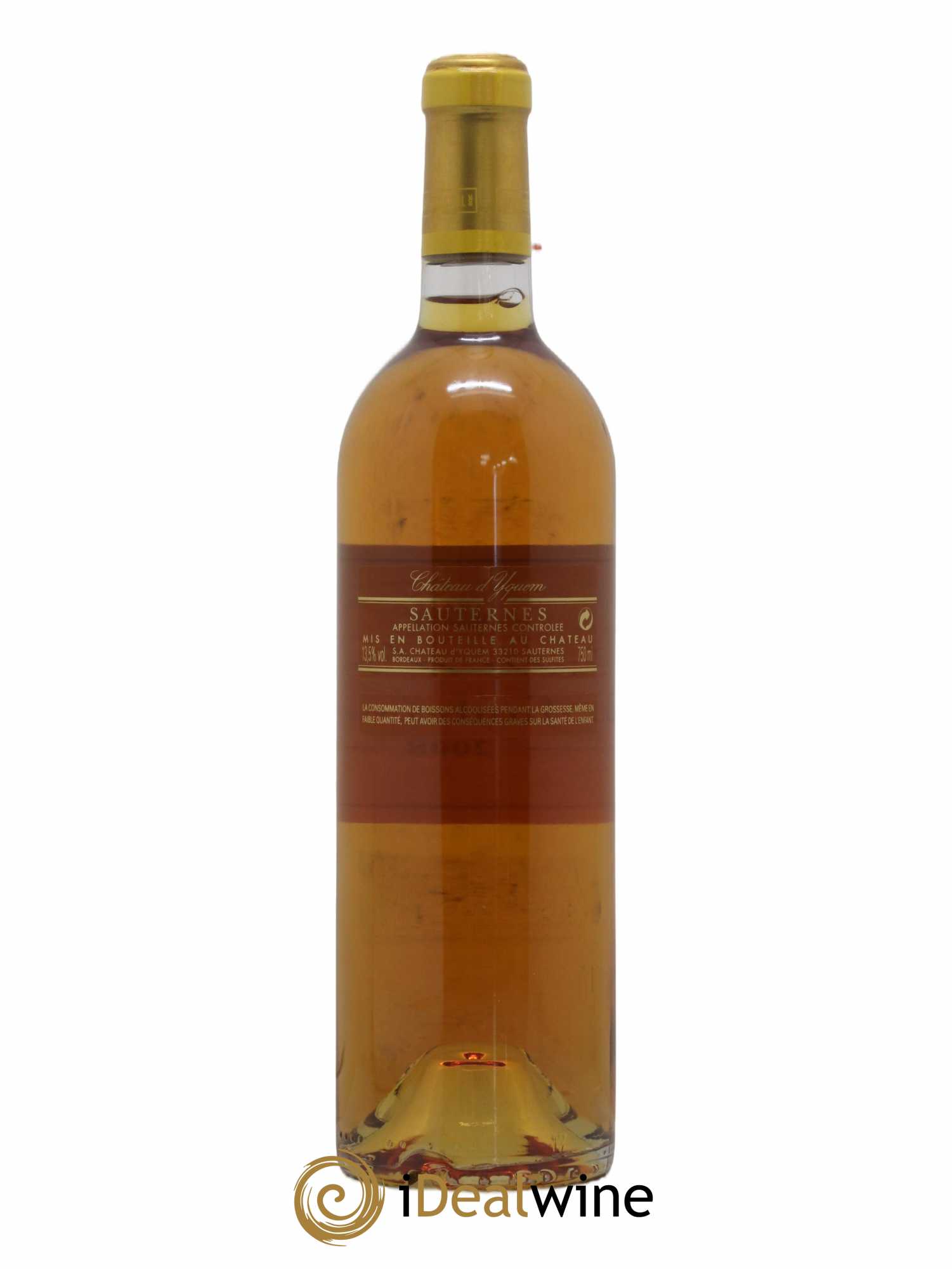 Château d' Yquem 1er Cru Classé Supérieur 2008 - Lot of 1 bottle - 1