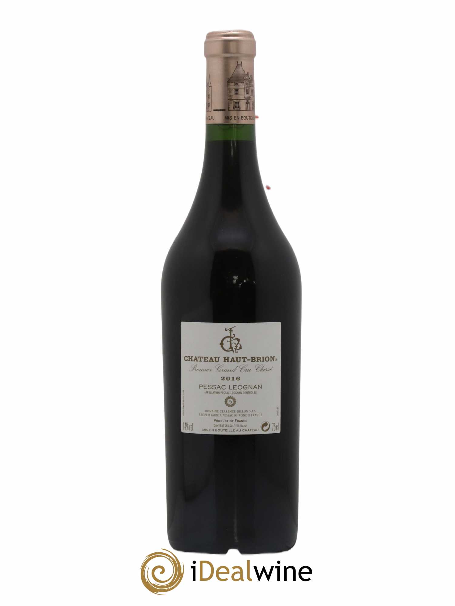 Château Haut Brion 1er Grand Cru Classé 2016 - Lot de 1 bouteille - 1