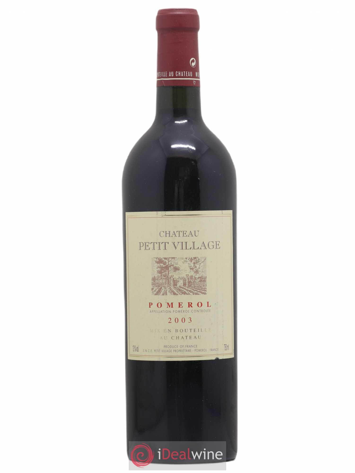 Château Petit Village 2003 - Lot de 1 bouteille - 0