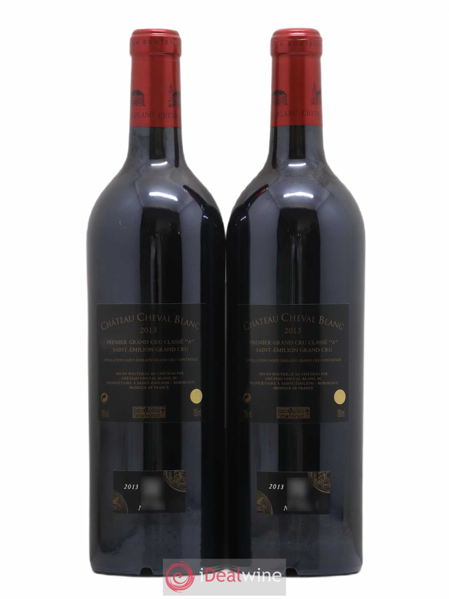 Château Cheval Blanc 1er Grand Cru Classé A 2013 - Lot de 2 bouteilles - 1