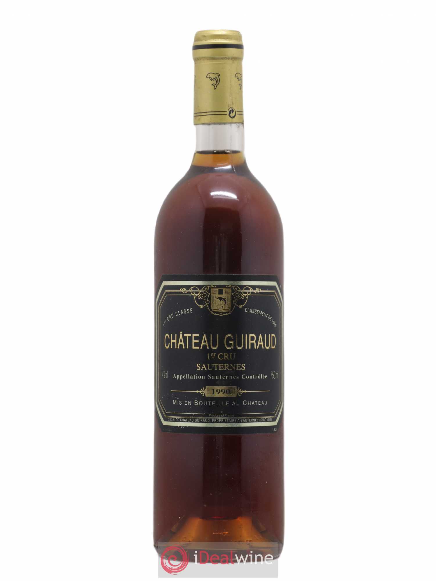 Château Guiraud 1er Grand Cru Classé 1990 - Lotto di 1 bottiglia - 0