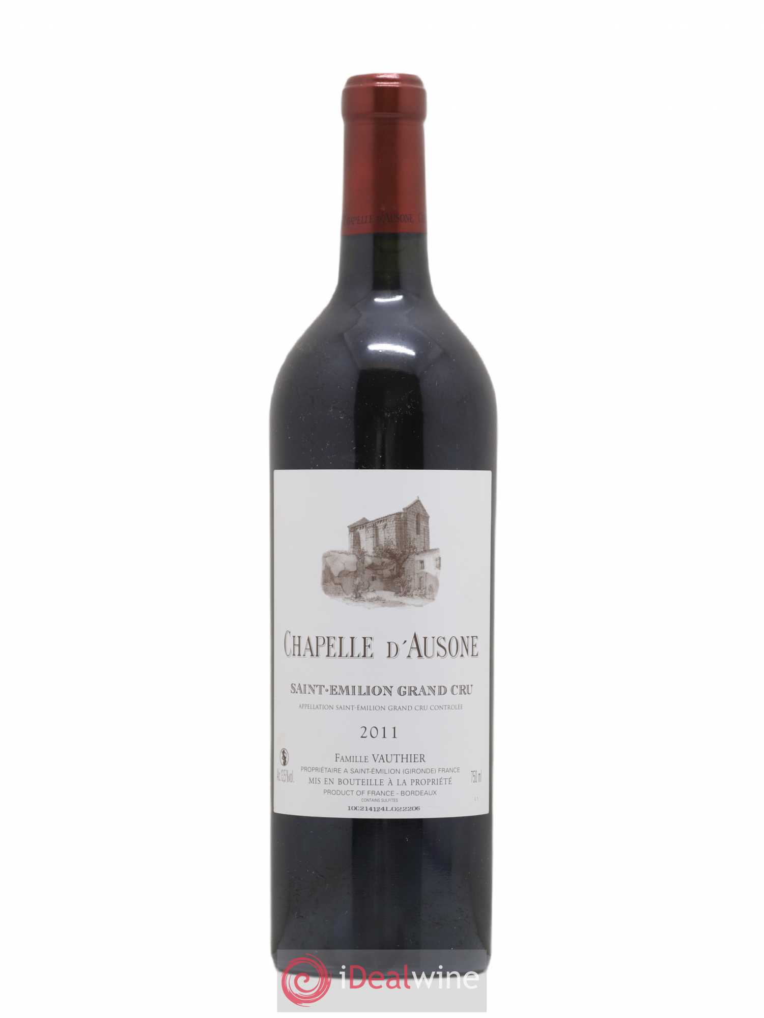 Chapelle d'Ausone Second Vin 2011 - Lot de 1 bouteille - 0