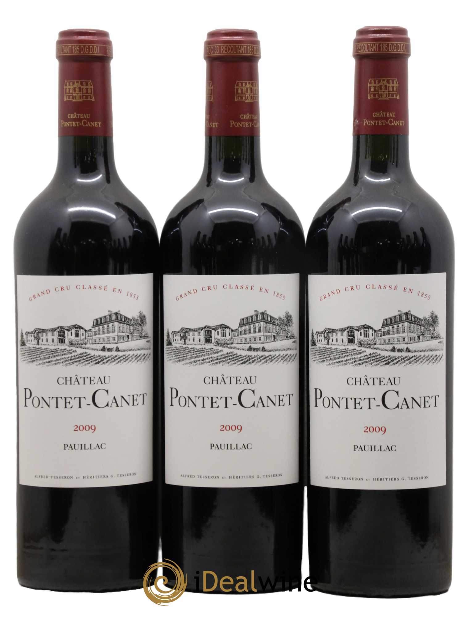 Château Pontet Canet 5ème Grand Cru Classé 2009 - Lot de 12 bouteilles - 7