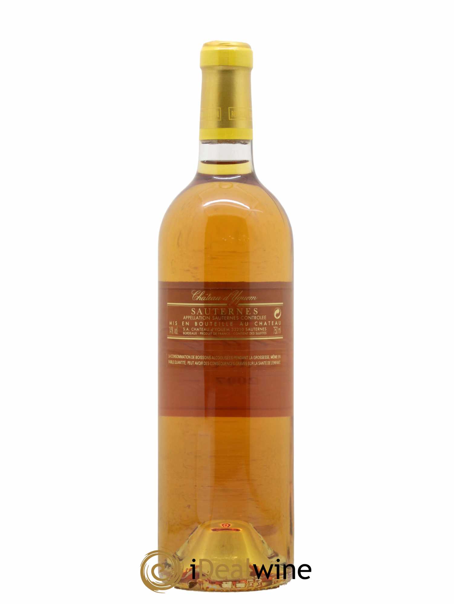 Château d' Yquem 1er Cru Classé Supérieur 2007 - Lot of 1 bottle - 1