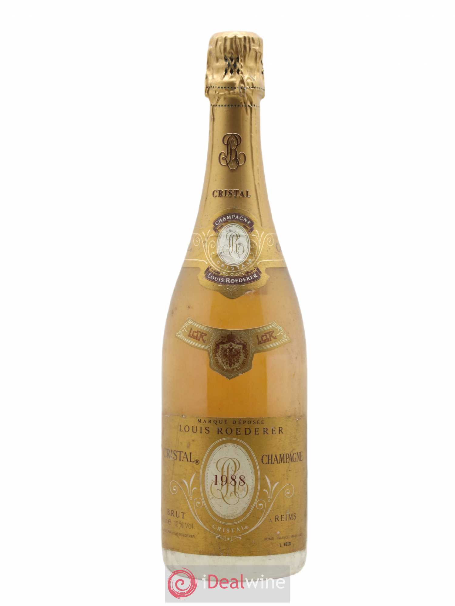 Cristal Louis Roederer 1988 - Lot de 1 bouteille - 0