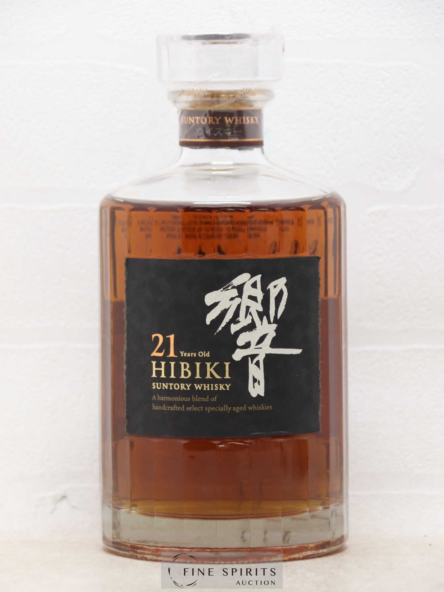 Hibiki 21 years Of. Suntory Morrison Bowmore Import - Lot de 1 bouteille - 1