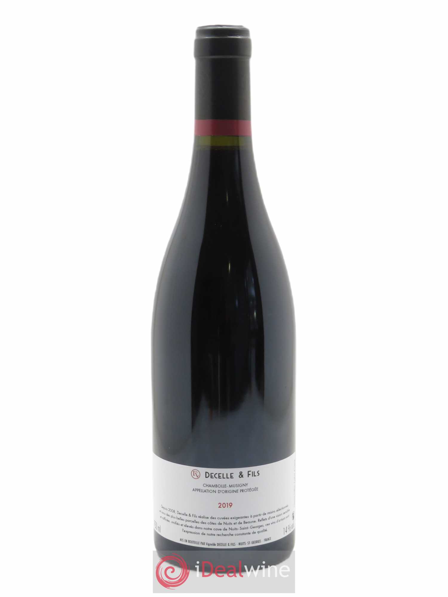 Chambolle-Musigny Decelle & Fils (Domaine) 2019 - Lot of 1 bottle - 1