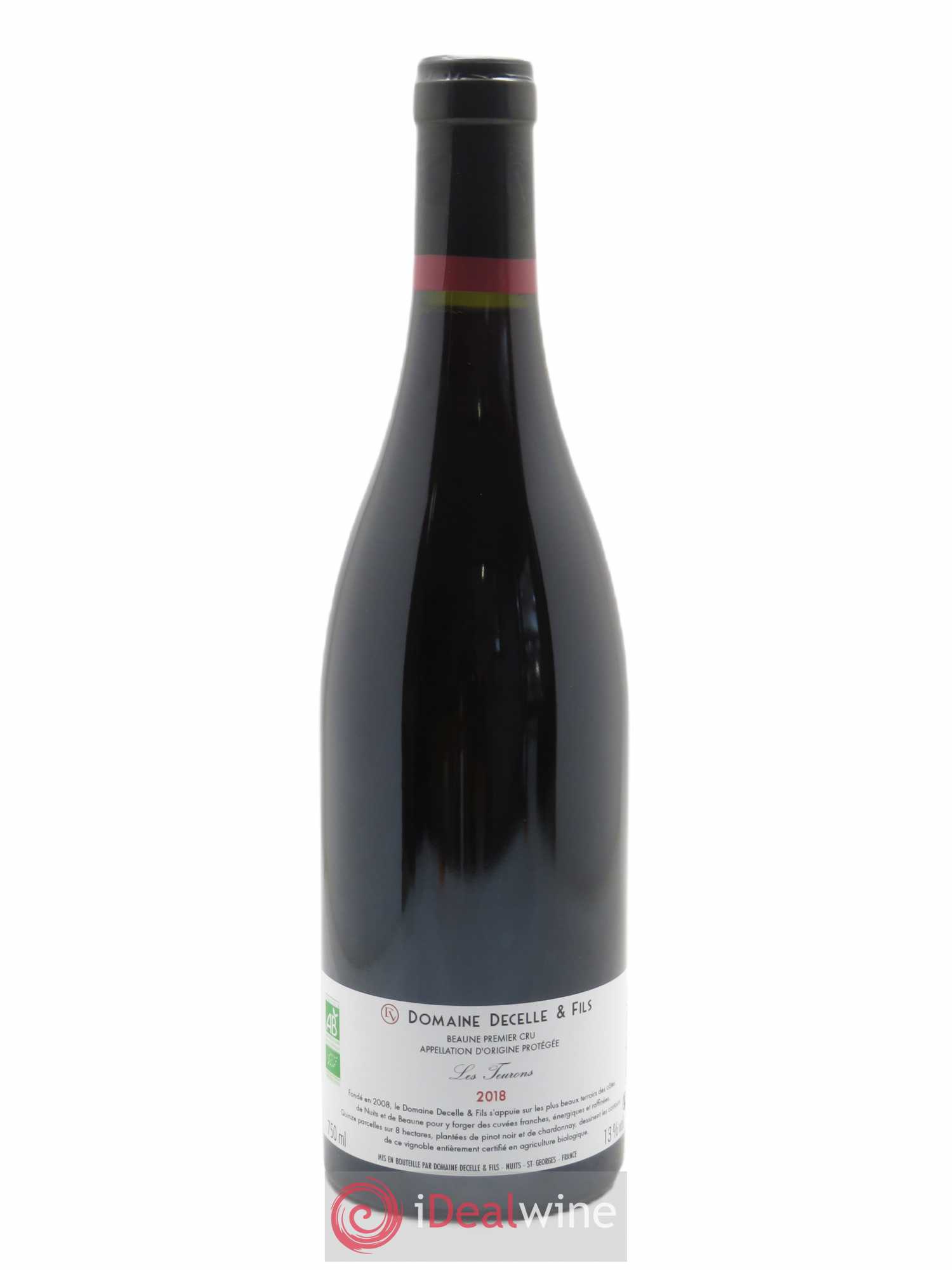 Beaune 1er Cru Les Teurons Decelle & Fils (Domaine) 2018 - Posten von 1 Flasche - 1