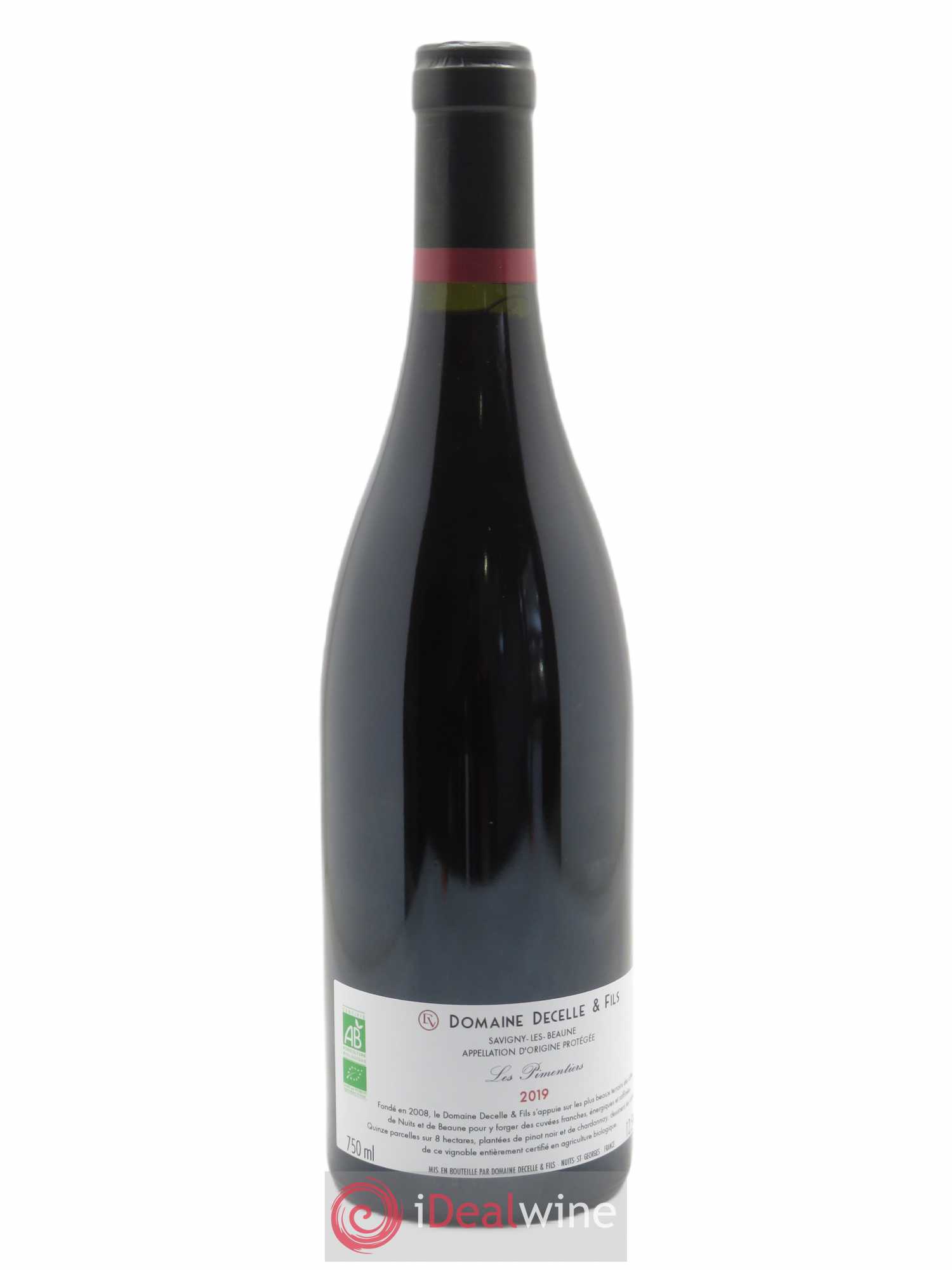 Savigny-lès-Beaune Les Pimentiers Decelle & Fils (Domaine) 2019 - Posten von 1 Flasche - 1
