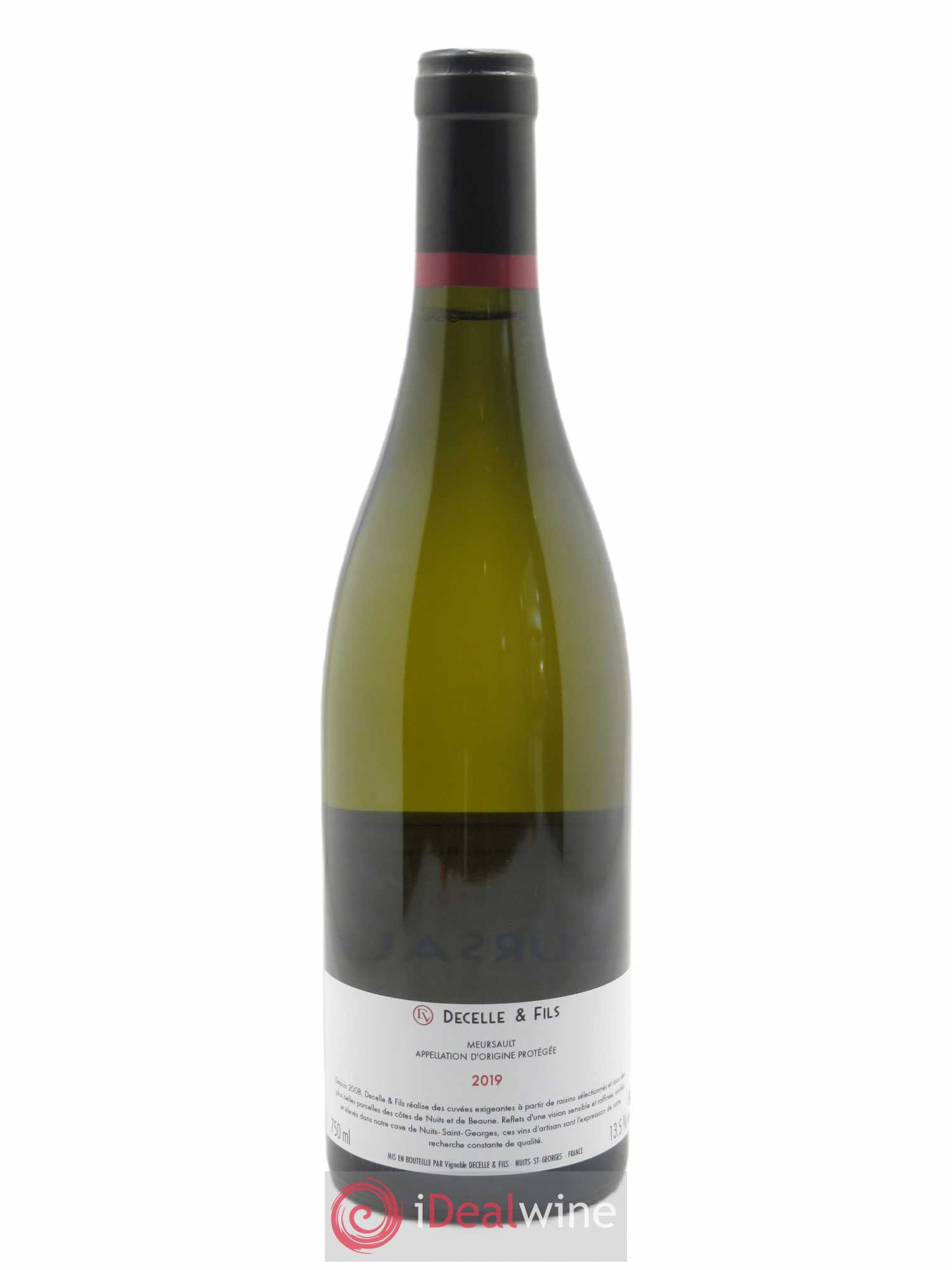 Meursault Decelle & Fils (Domaine) 2019 - Lot of 1 bottle - 1