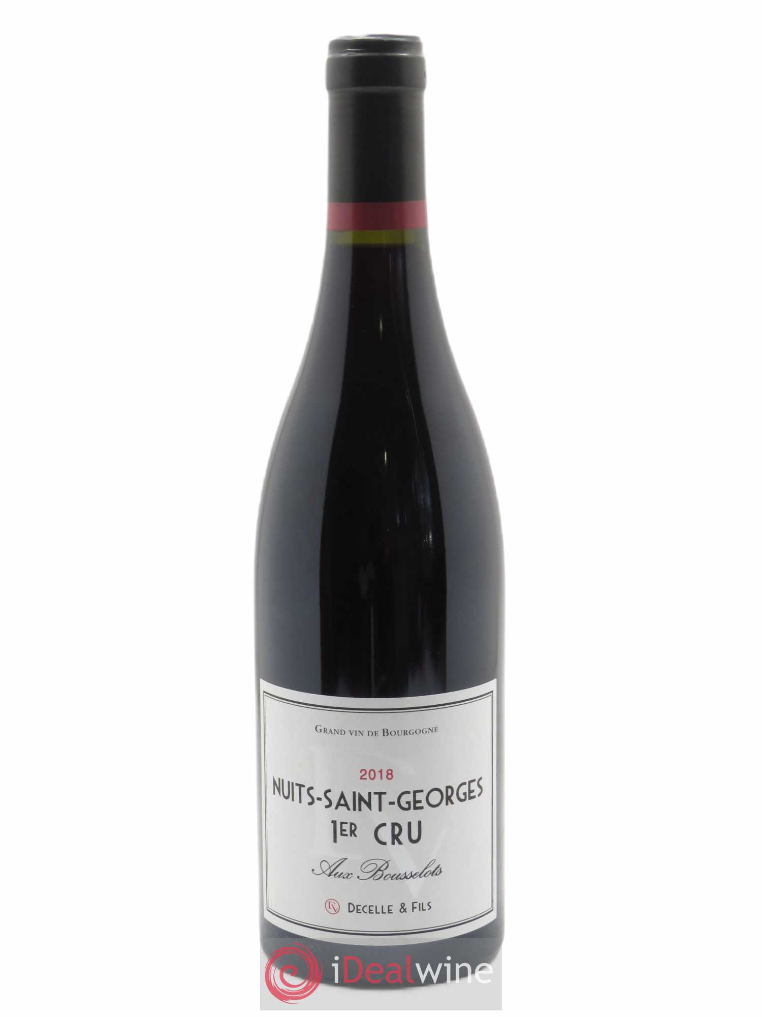Nuits-Saint-Georges 1er Cru Aux Bousselots Decelle & Fils (Domaine) 2018 - Lot of 1 bottle - 0