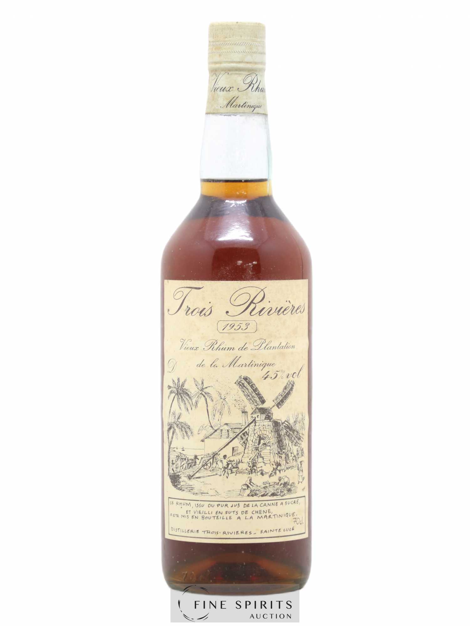 Trois Rivières 1953 Of. - Posten von 1 Flasche - 0