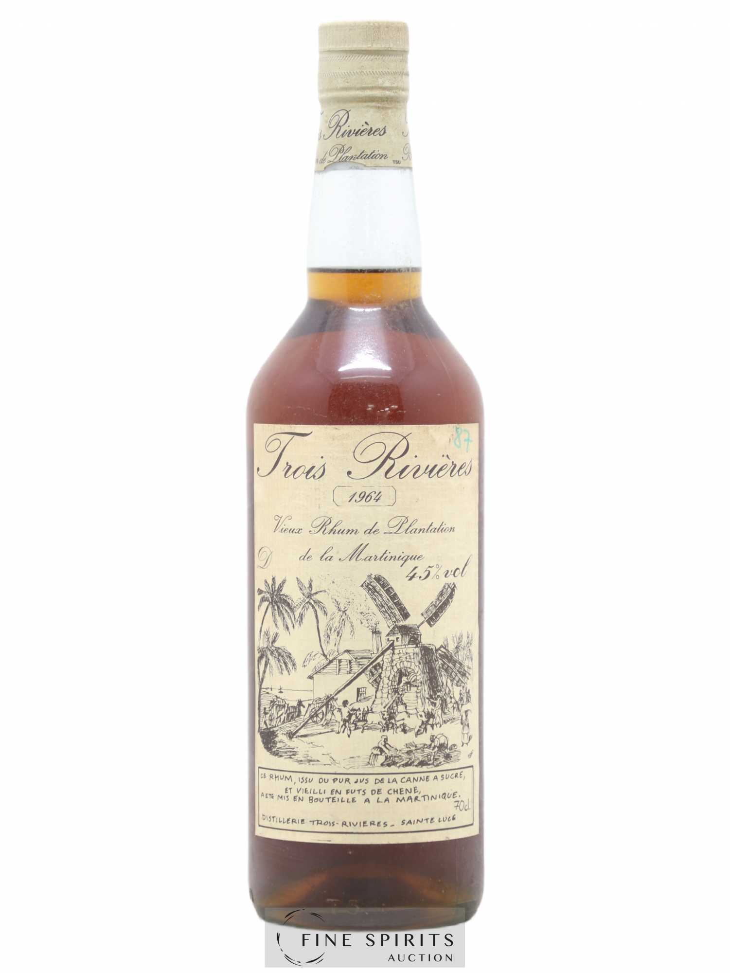 Trois Rivières 1964 Of. - Posten von 1 Flasche - 0