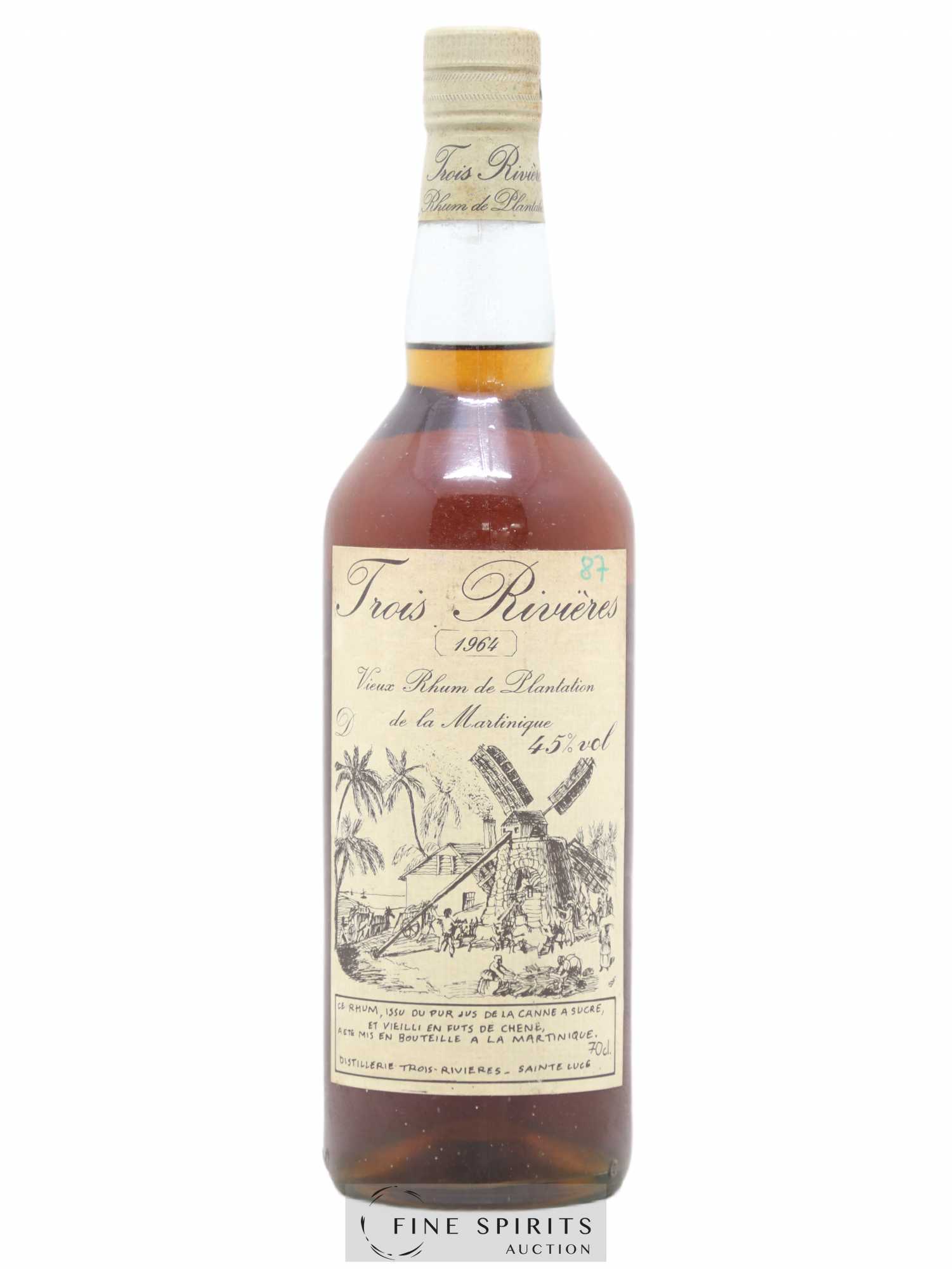 Trois Rivières 1964 Of. - Posten von 1 Flasche - 0