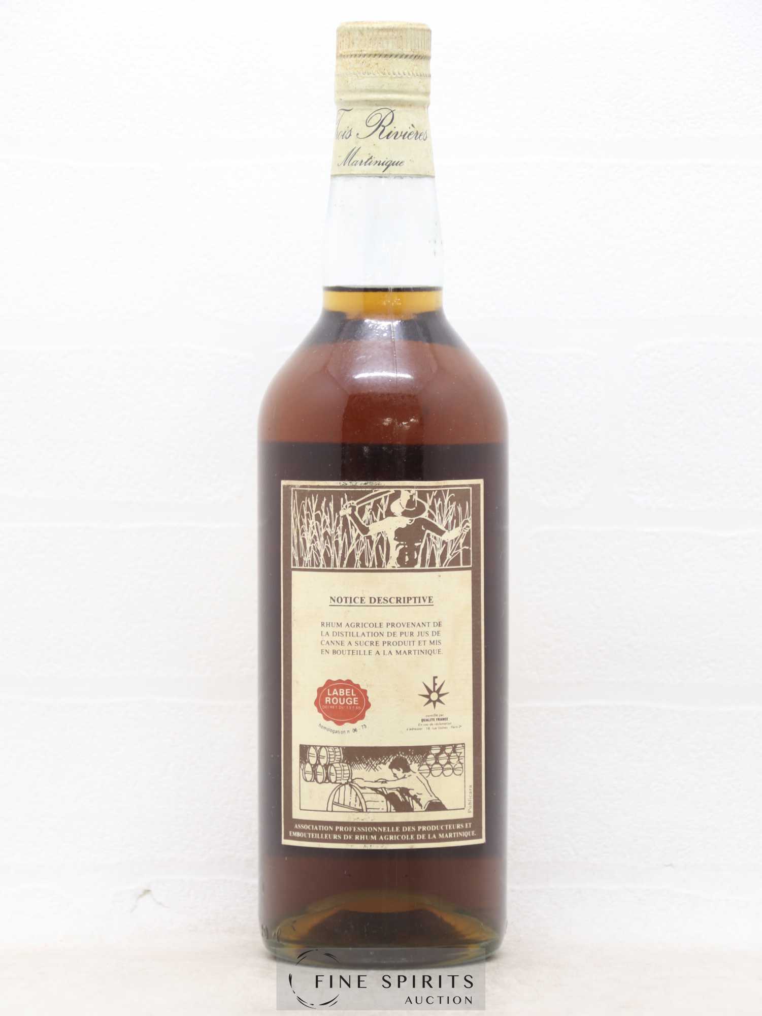 Trois Rivières 1970 Of. Label Rouge - Lot de 1 bouteille - 1