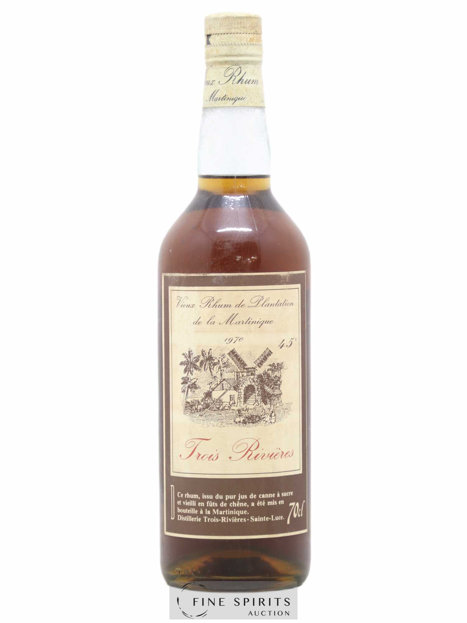 Trois Rivières 1970 Of. Label Rouge - Lot de 1 bouteille - 0