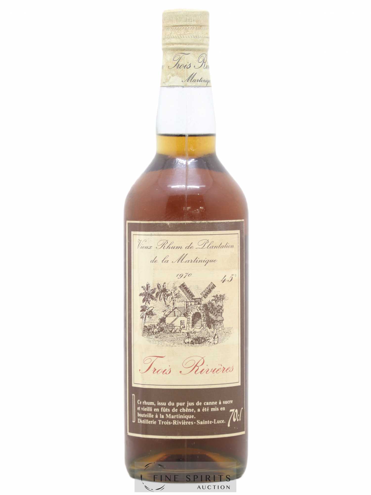 Trois Rivières 1970 Of. Label Rouge - Posten von 1 Flasche - 0